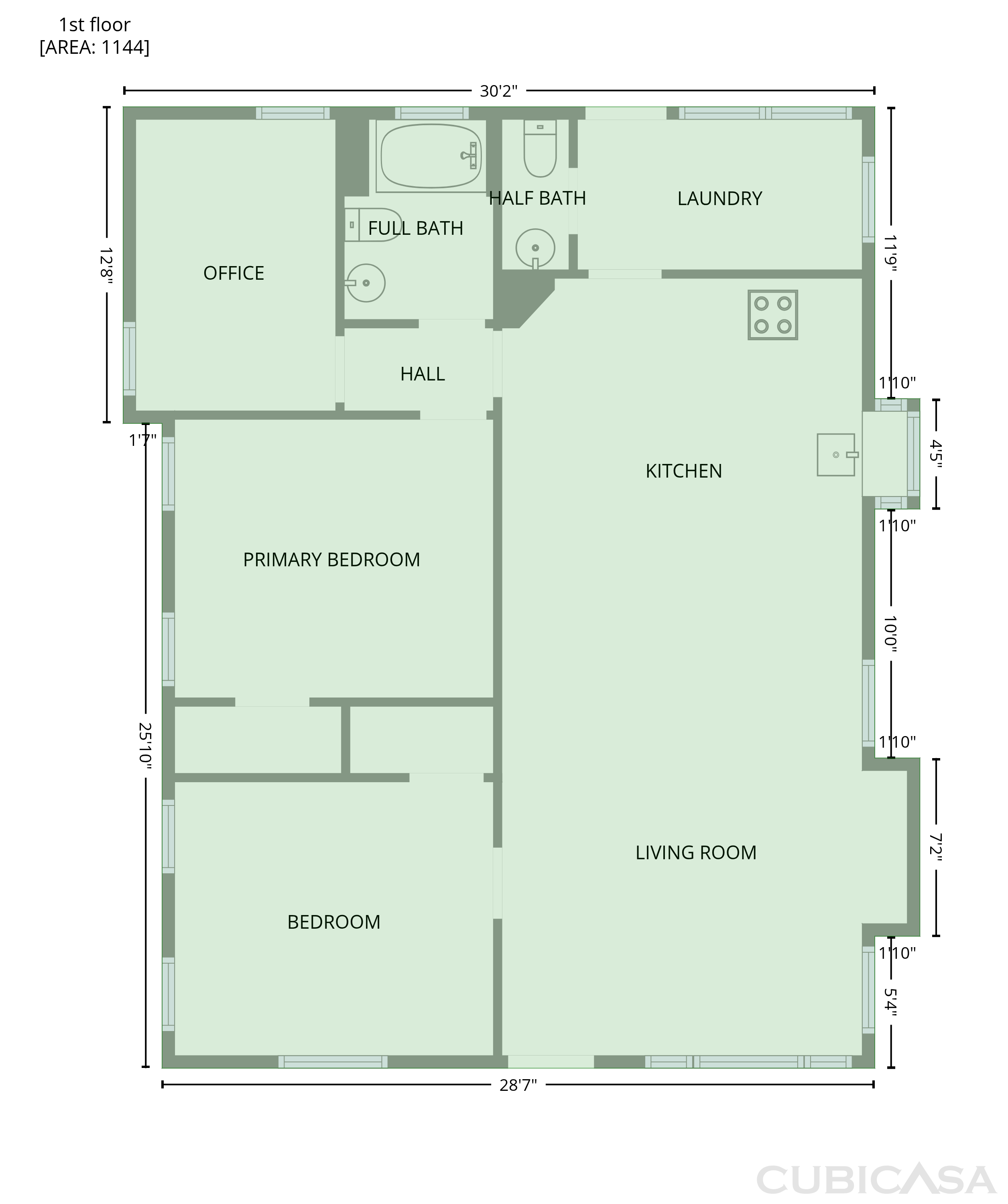 Main Floor of 231 22nd St, Sacramento, CA