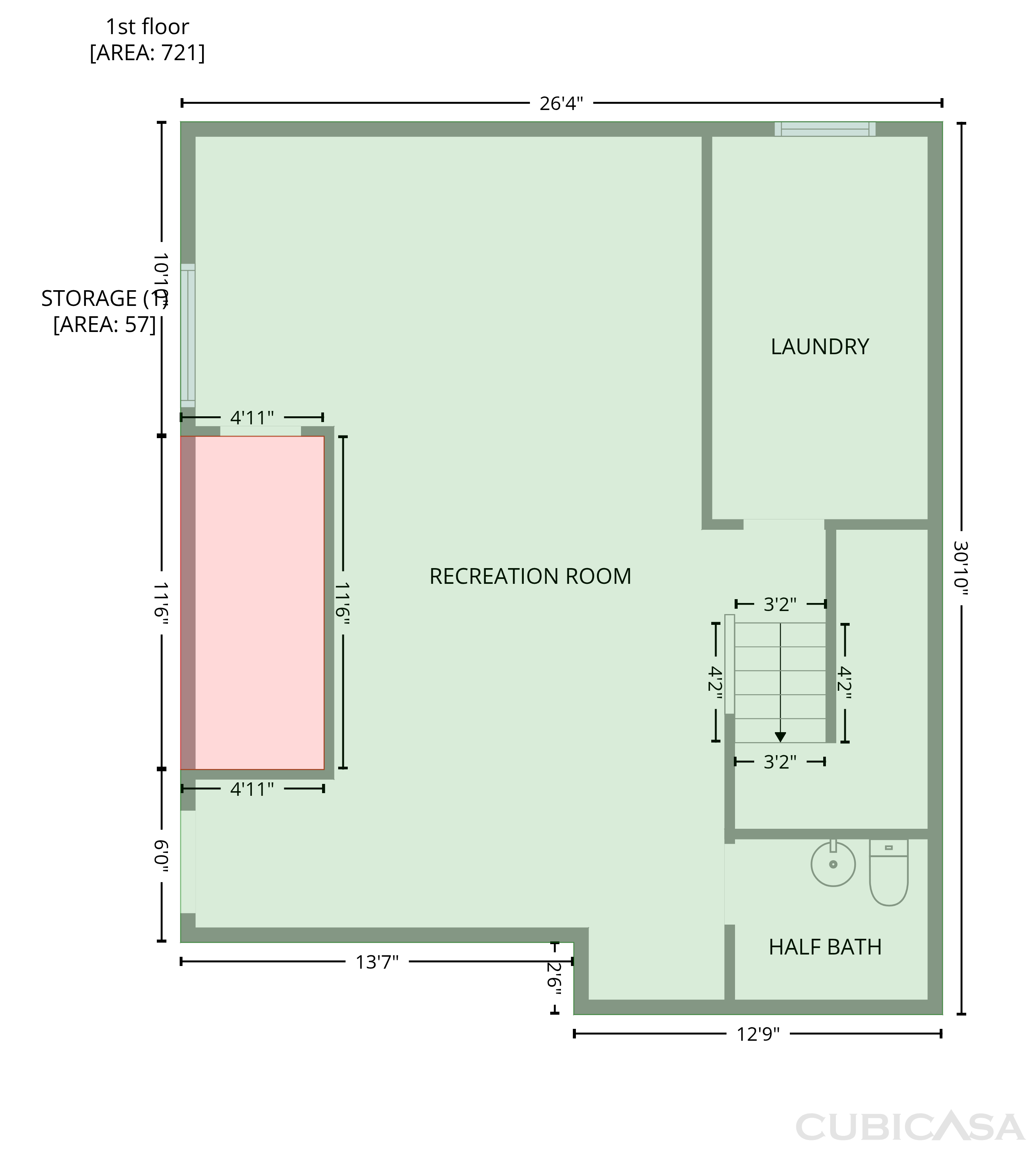 Main Floor of 318 Valley Stream Rd, Statesville, NC