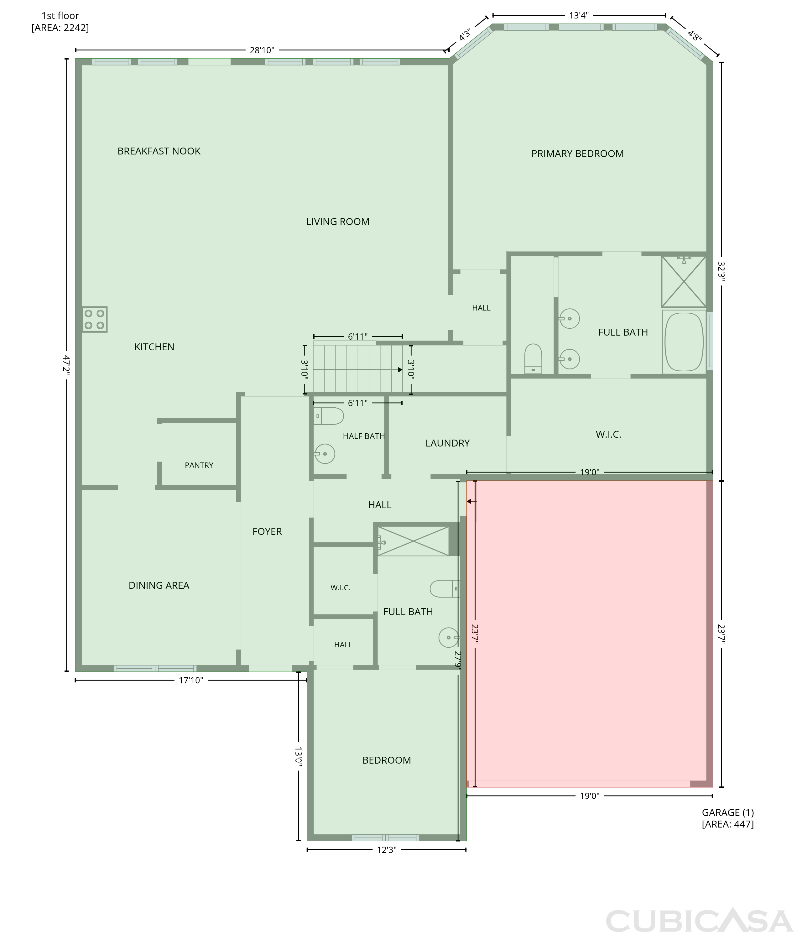 Main Floor of 1308 Knowles Dr, Hutto, TX
