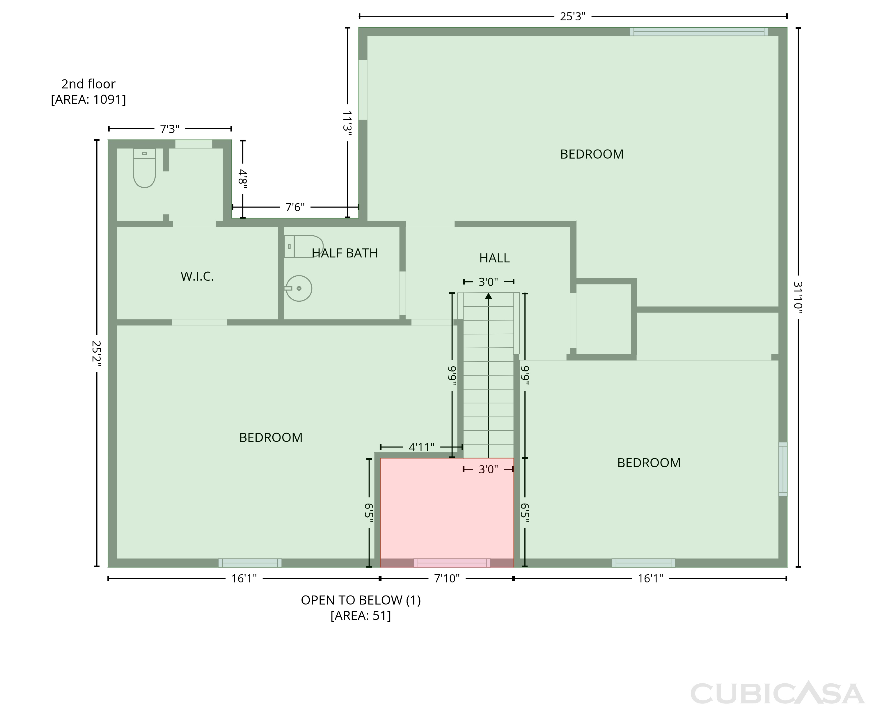 Third Floor of 1102 Timber Glen Ct SW, Lilburn, GA