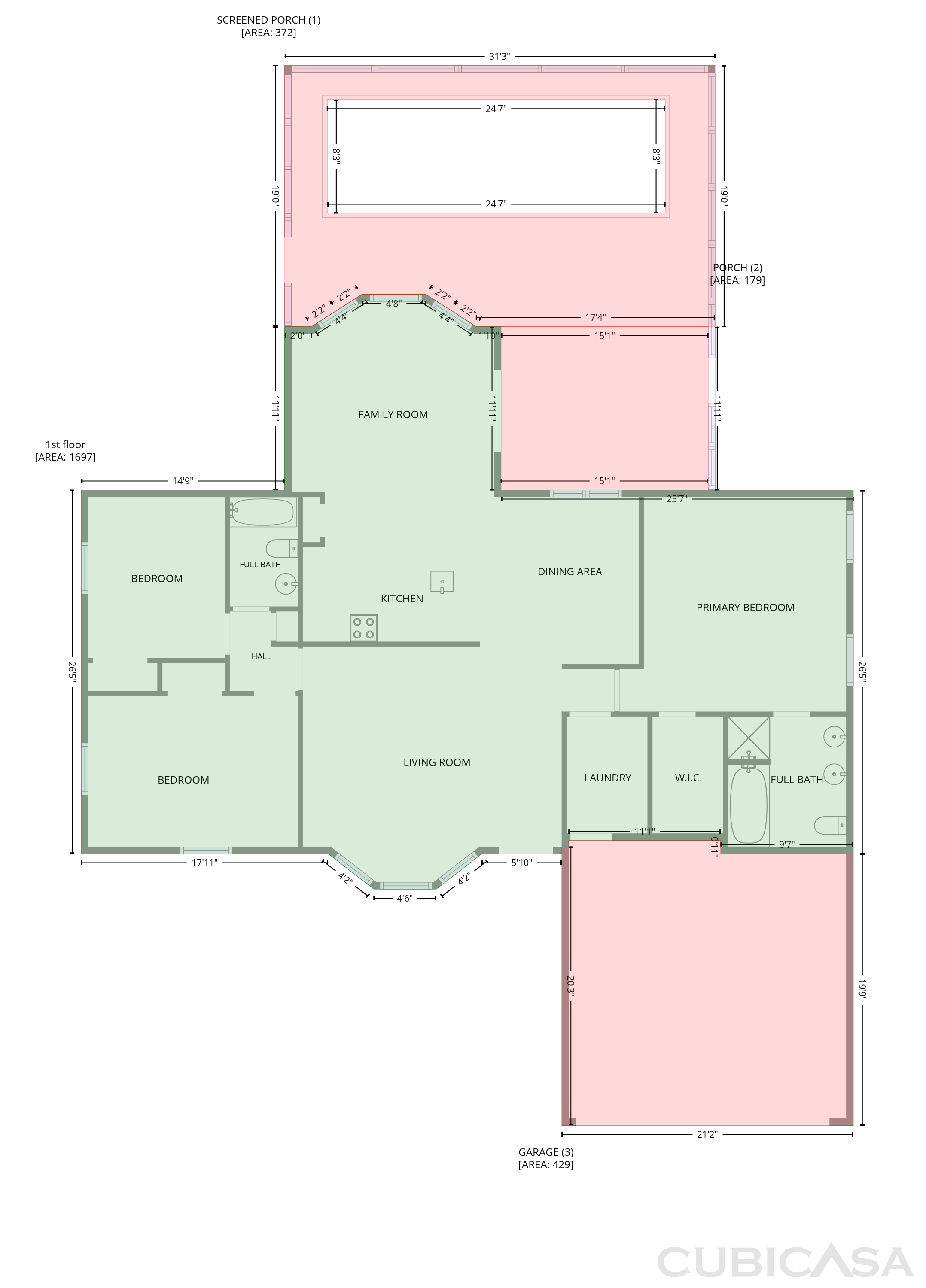 Main Floor of 38 Hemlock Terrace Pass, Ocala, FL