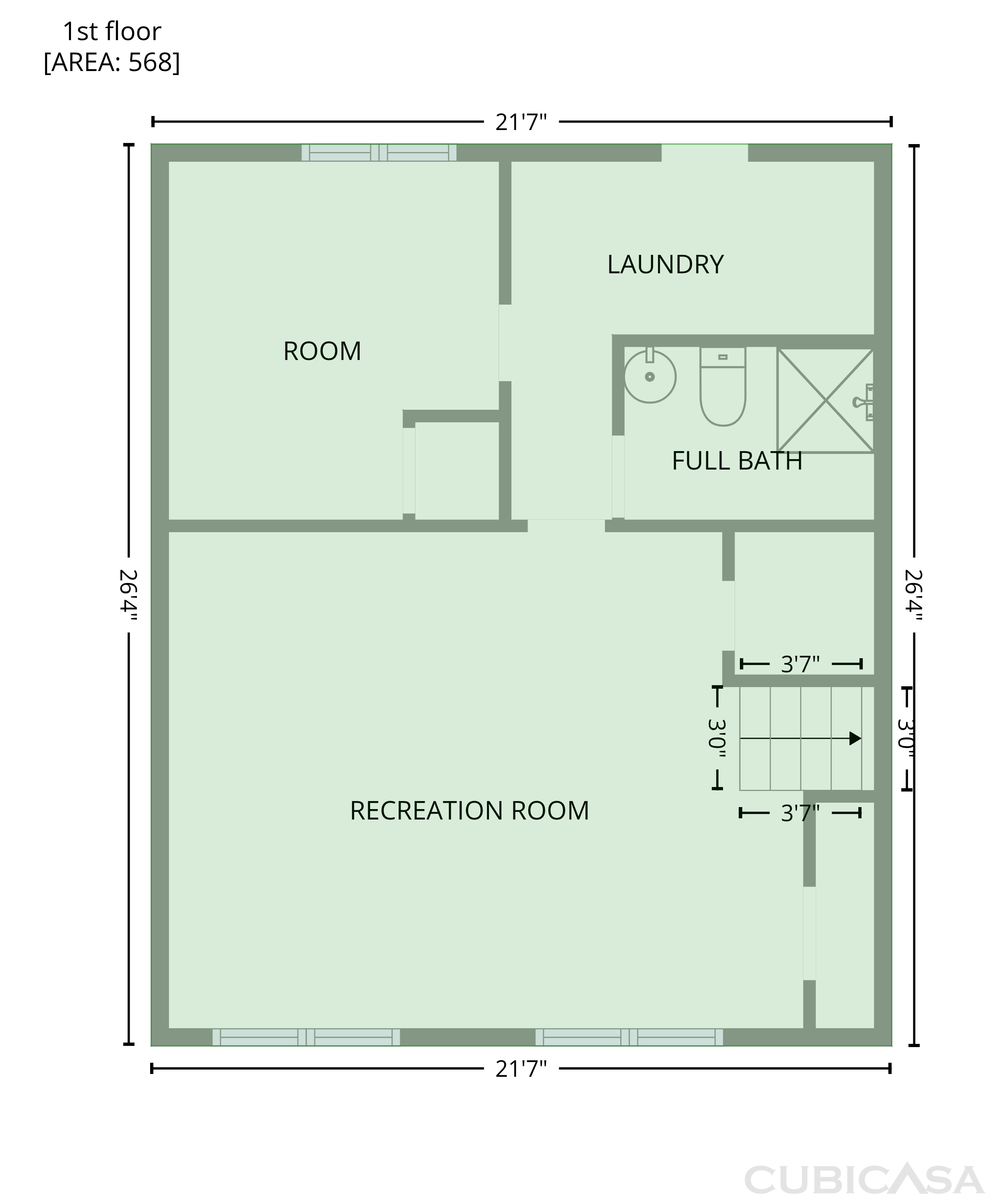 Main Floor of 6121 Jones Cir, Las Vegas, NV