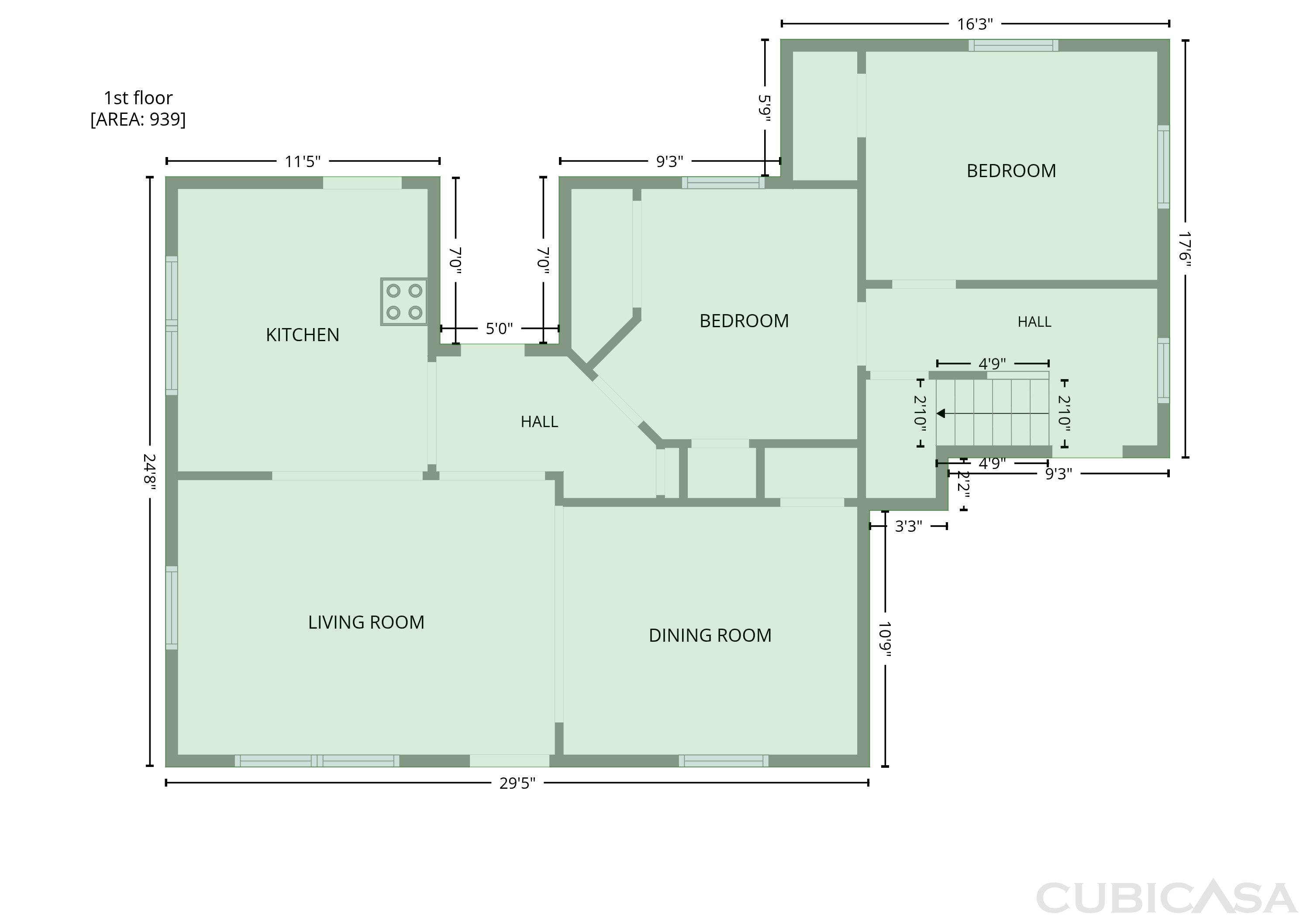 Main Floor of 2257 Chappelle St, Columbia, SC