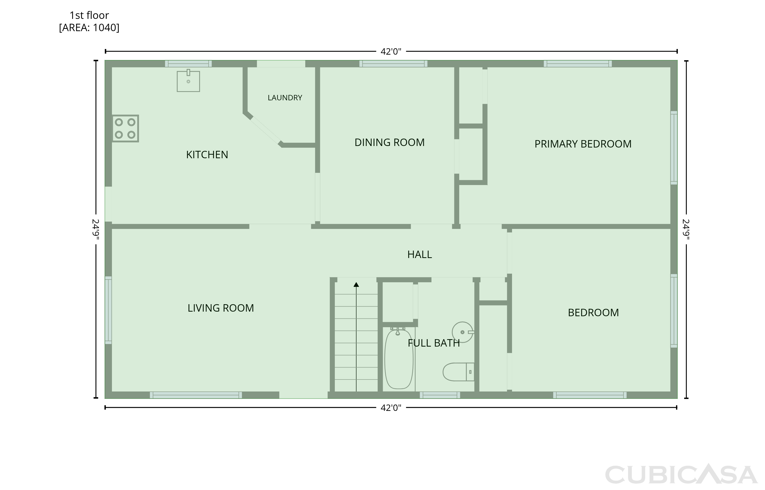 Main Floor of 169 Bedford Dr, Lexington, NC