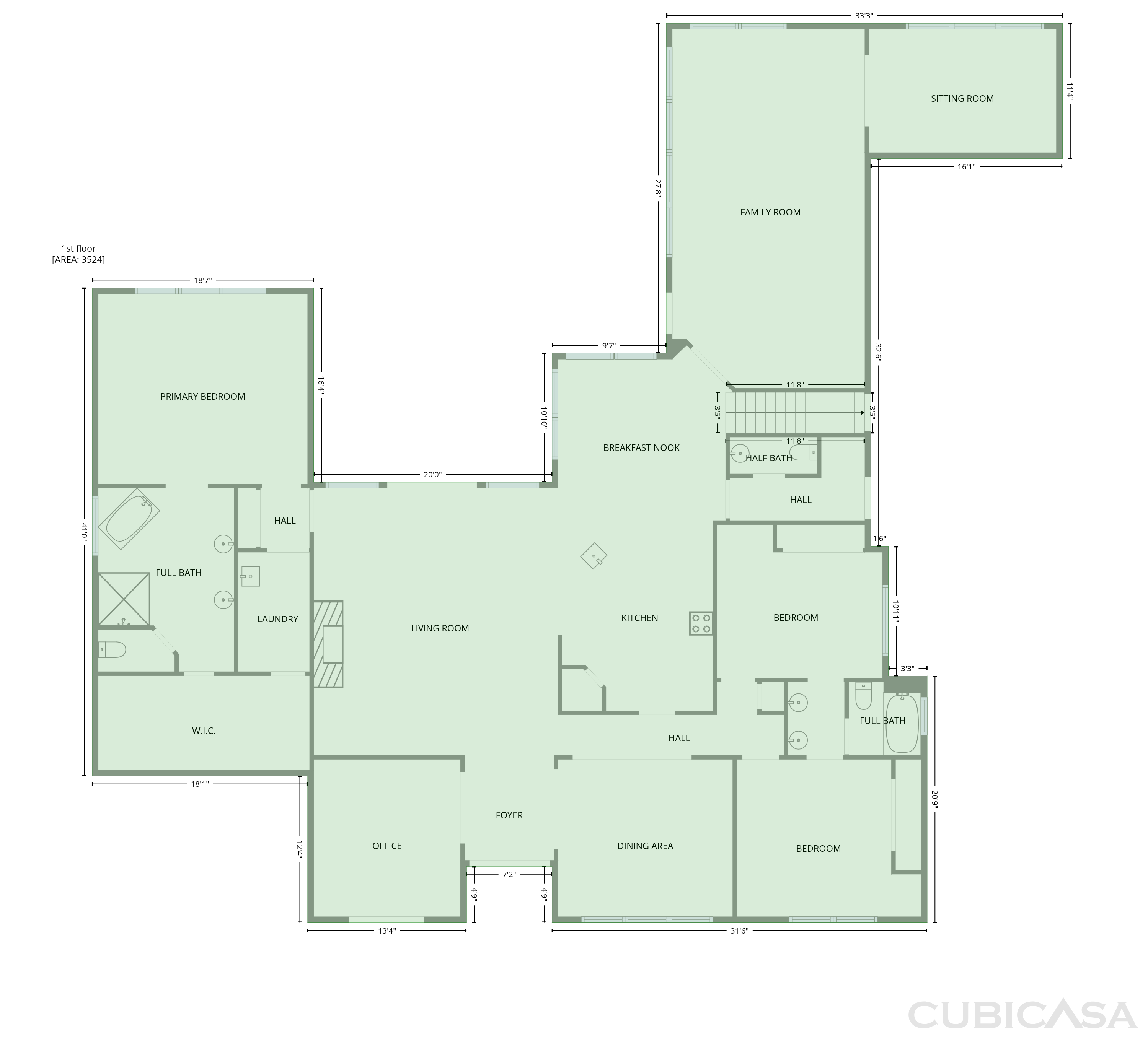 Main Floor of 1930 Fair Oaks Ln, Prosper, TX