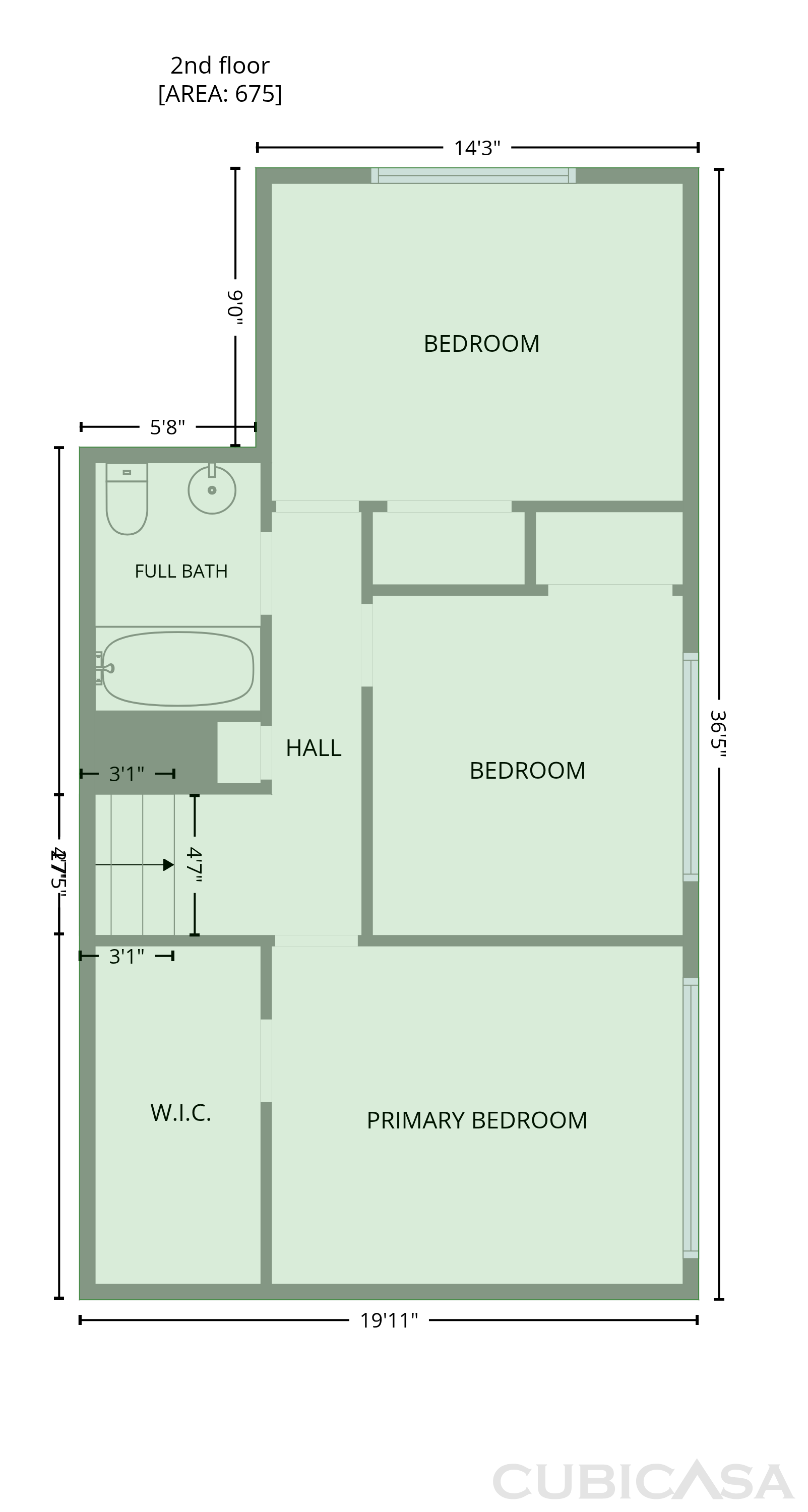 Third Floor of 16919 School St, South Holland, IL