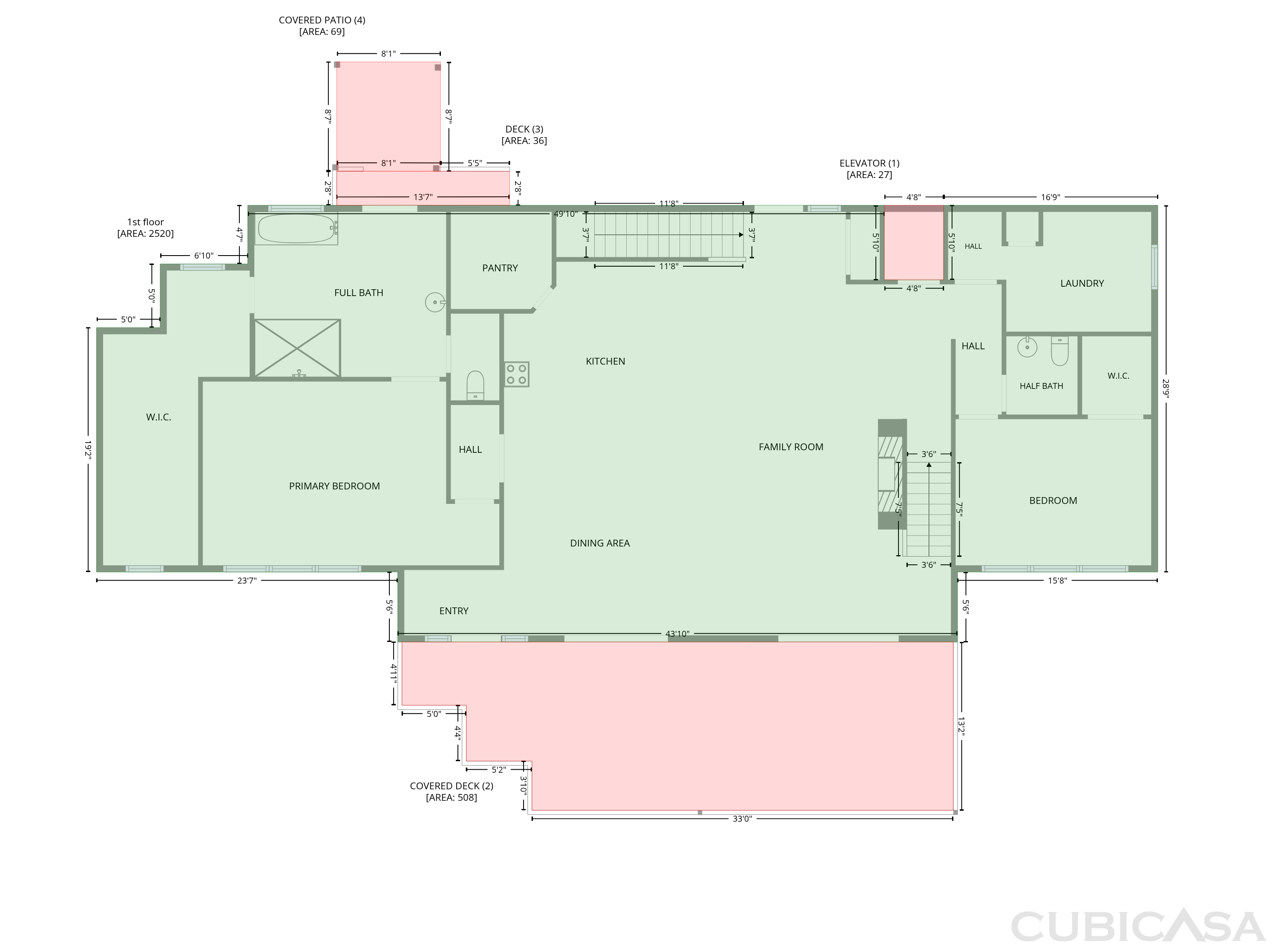 Second Floor of 449 Oxford Ln, Woodland Park, CO