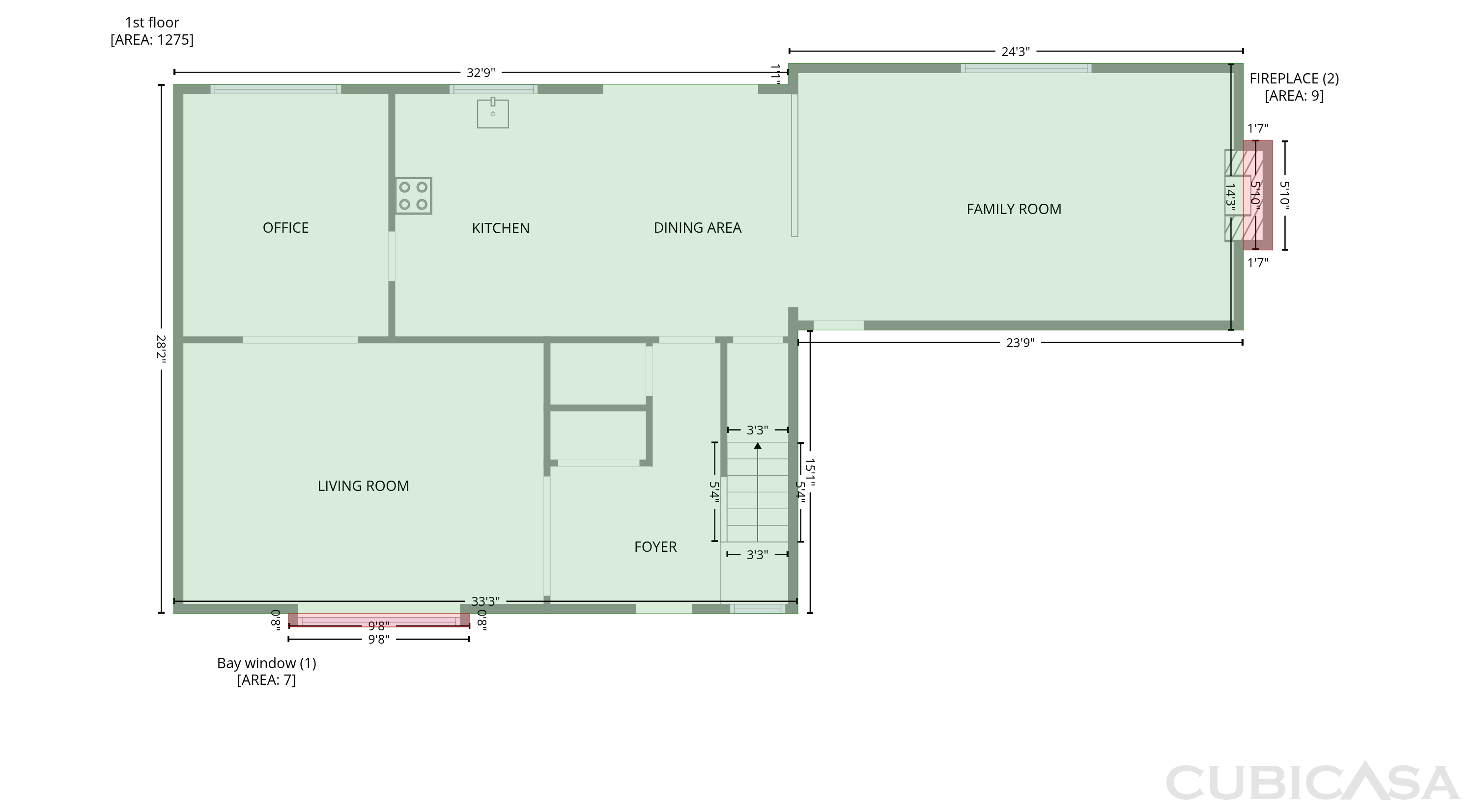 Main Floor of 733 Buttonwood Cir, Naperville, IL