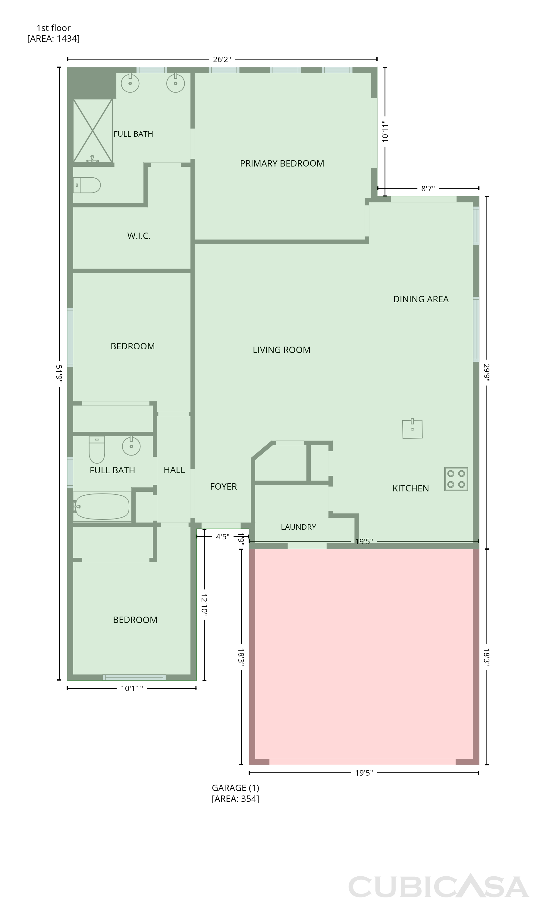 Main Floor of 4541 S Merriman Way, Gilbert, AZ