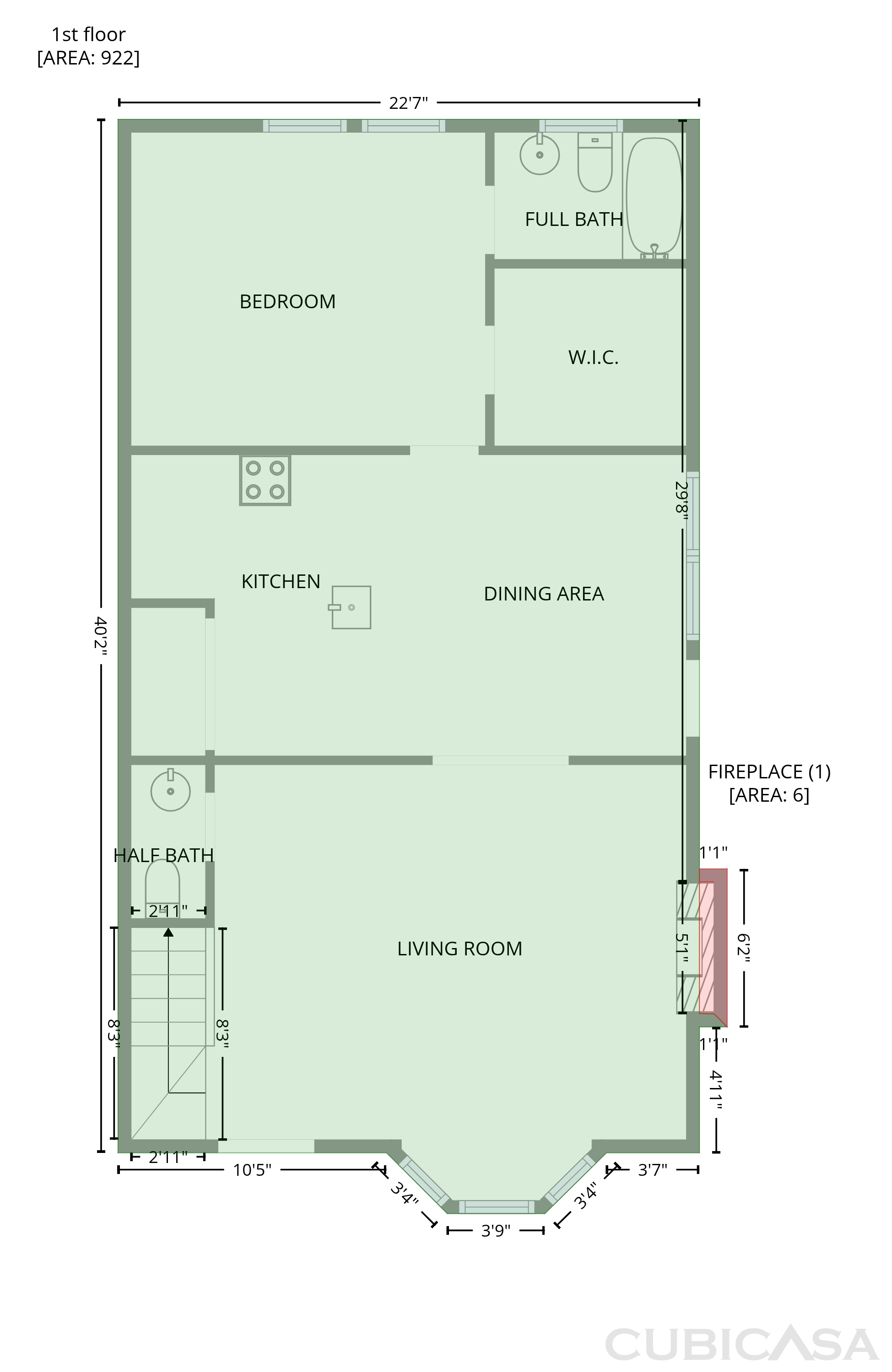 Main Floor of 1150 Magnolia Way SE, Smyrna, GA