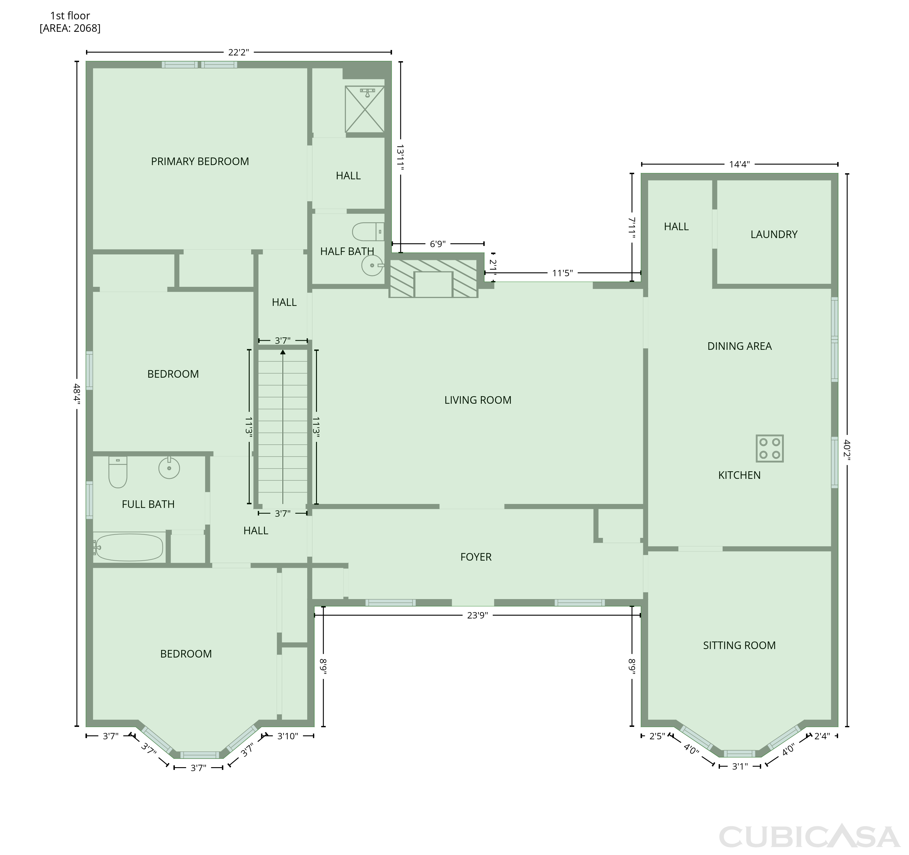 Main Floor of 599 Little Creek Rd, Soperton, GA