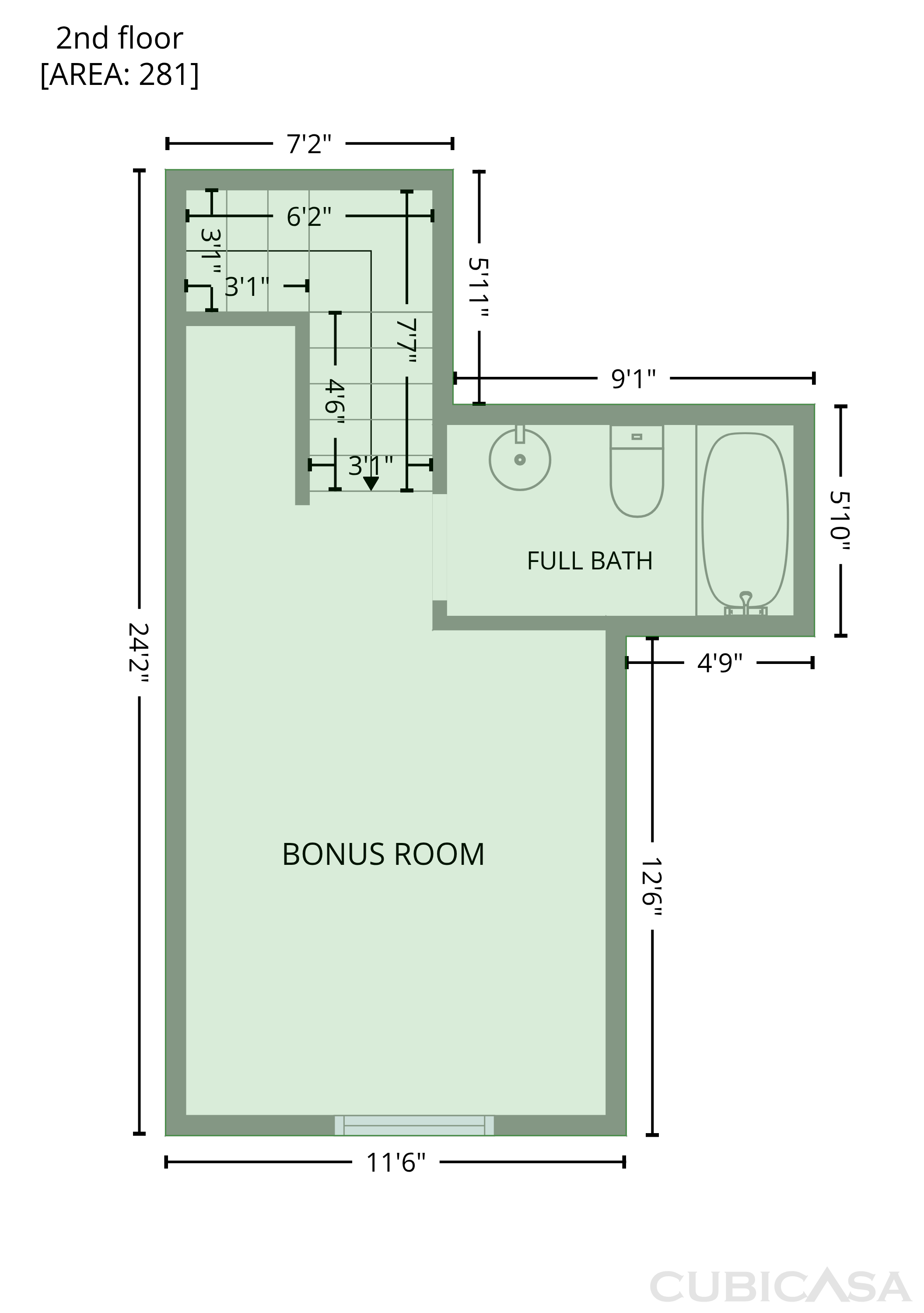 Second Floor of 1528 Abberbury Dr, Conway, SC