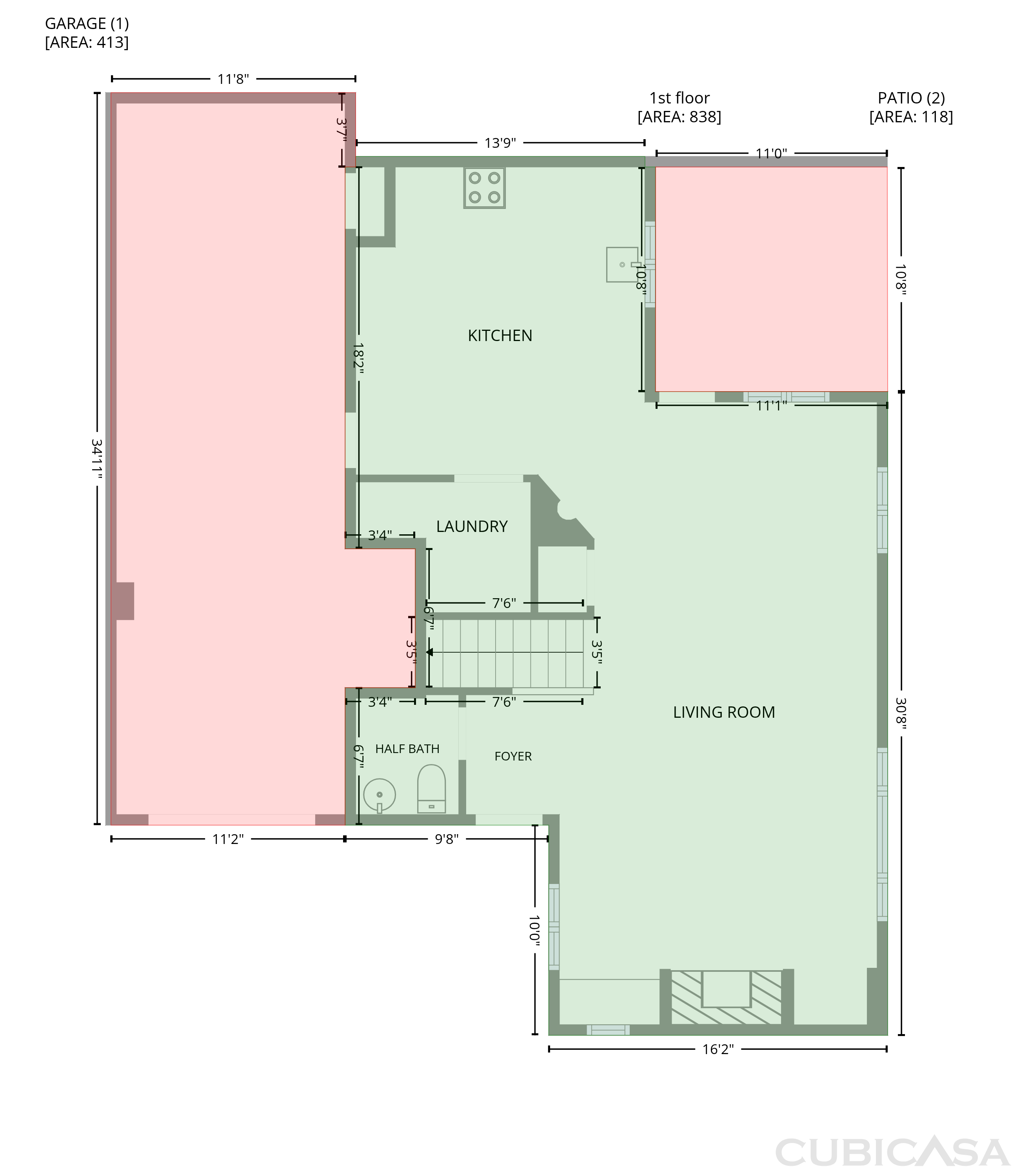 Main Floor of 10769 221st Ln NE, Redmond, WA