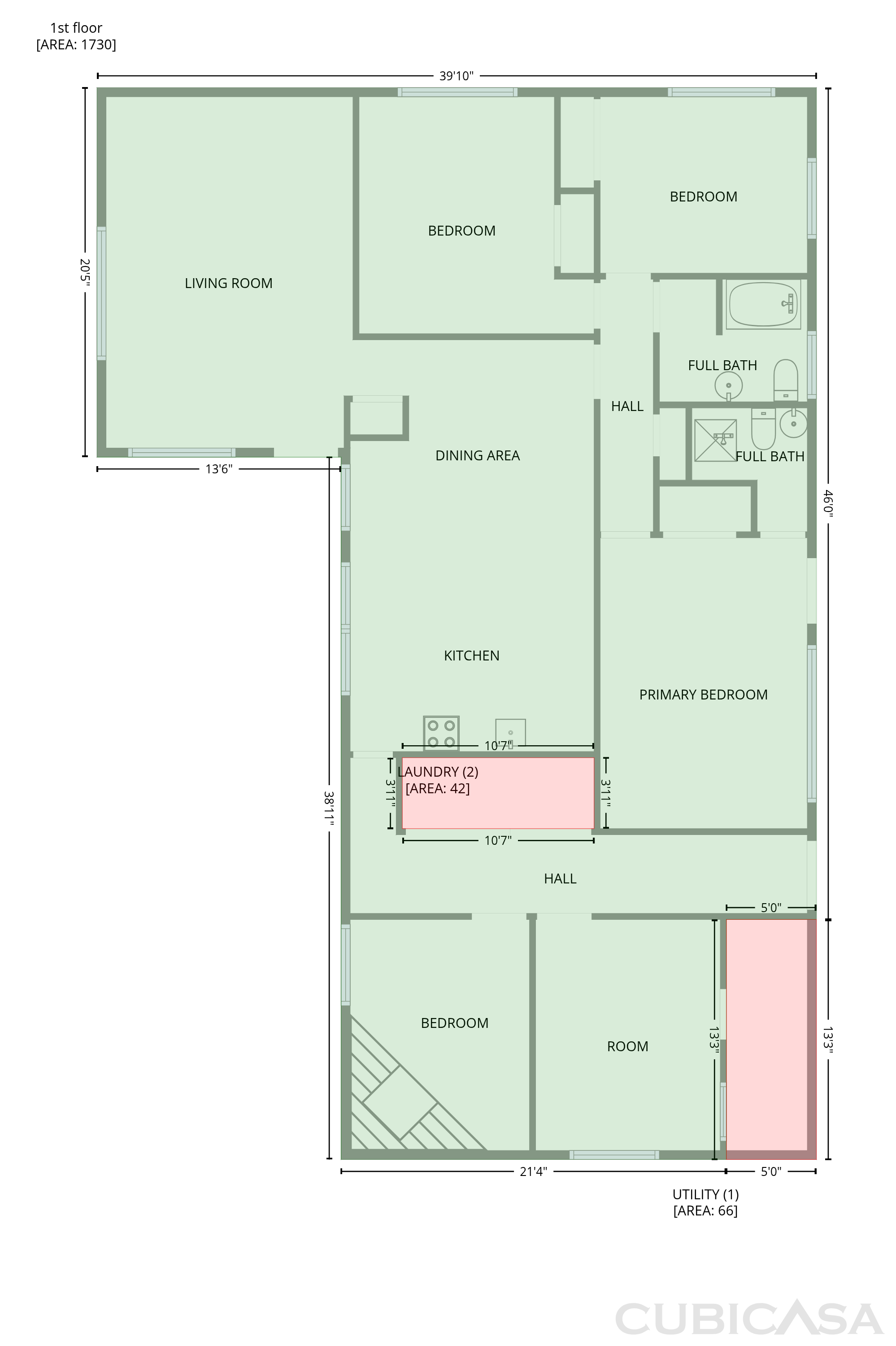 Main Floor of 1677 E State Route 234, Greenfield, IN