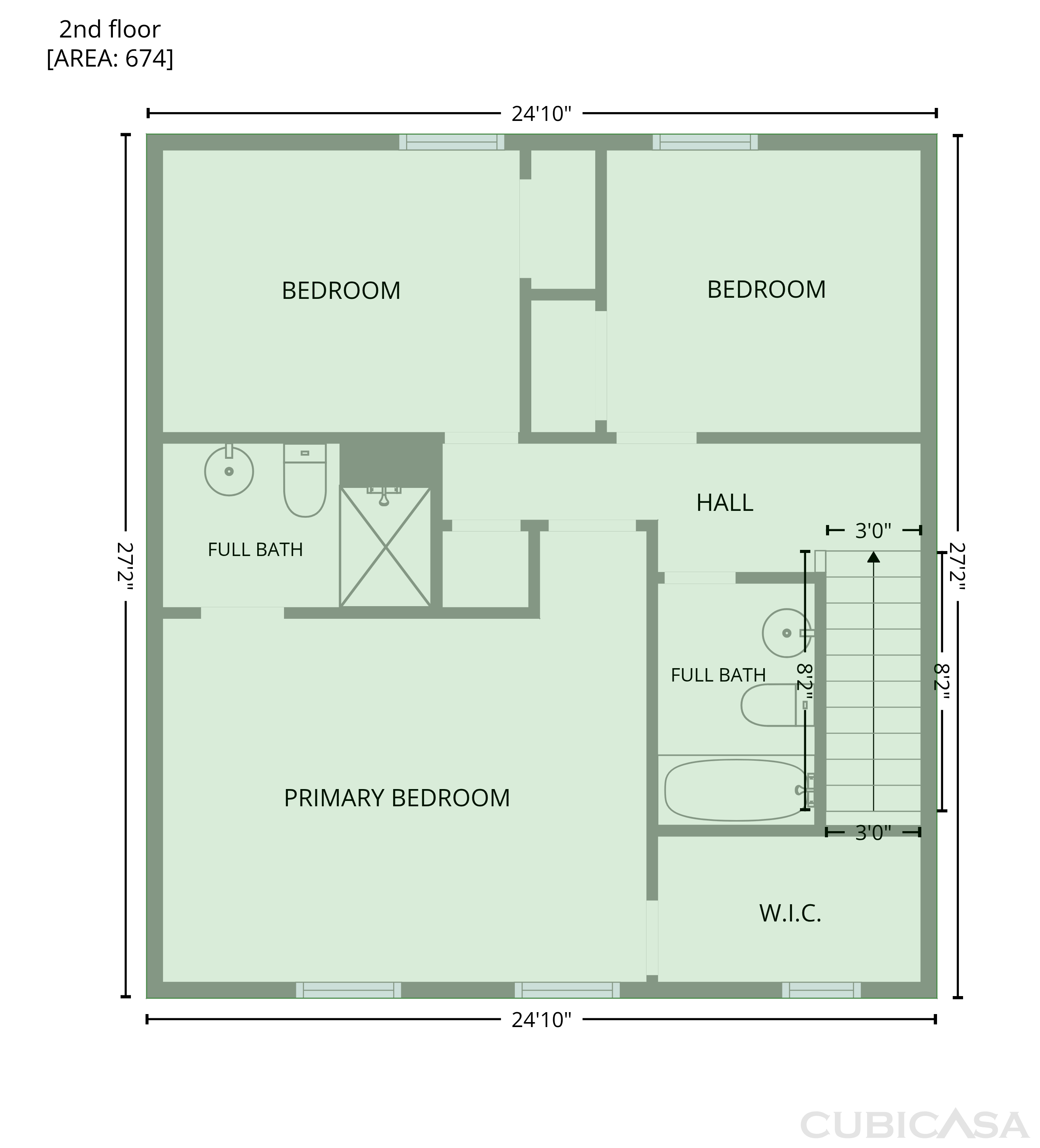 Third Floor of 1150 Moneca St, Blacklick, OH