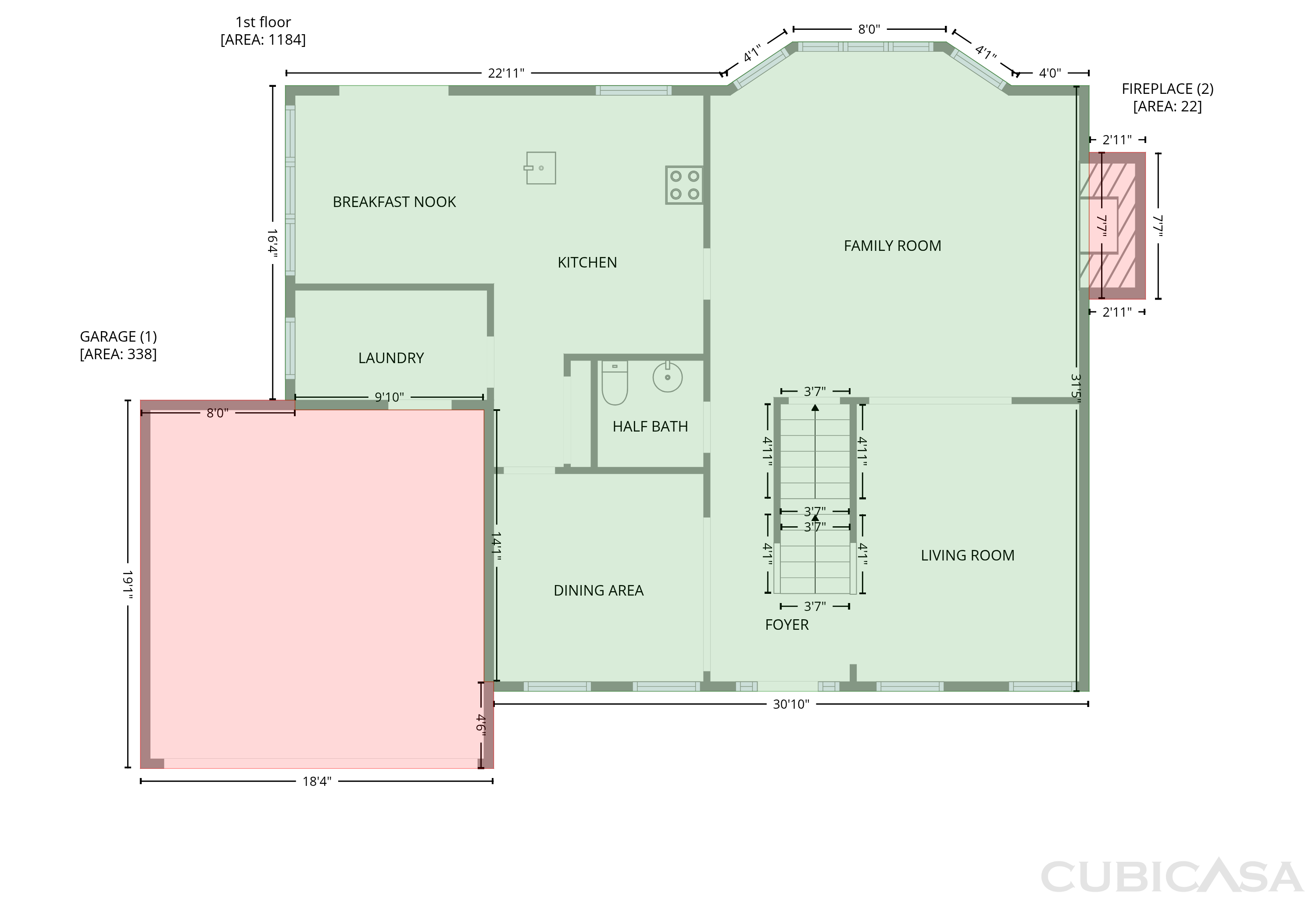 Second Floor of 923 Keeneland Rd, Florissant, MO