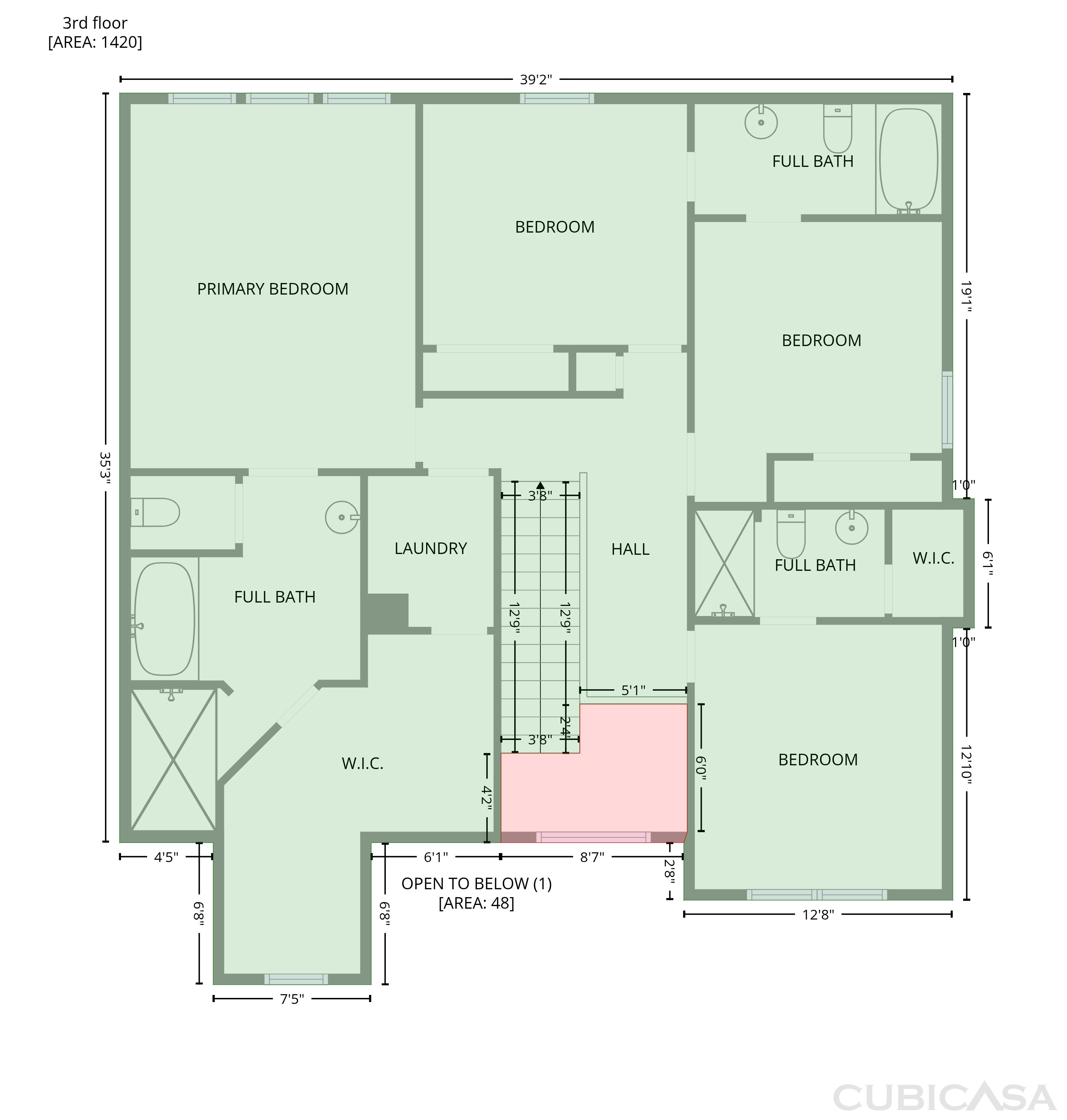 Third Floor of 7540 N Amity Ave, Kansas City, MO