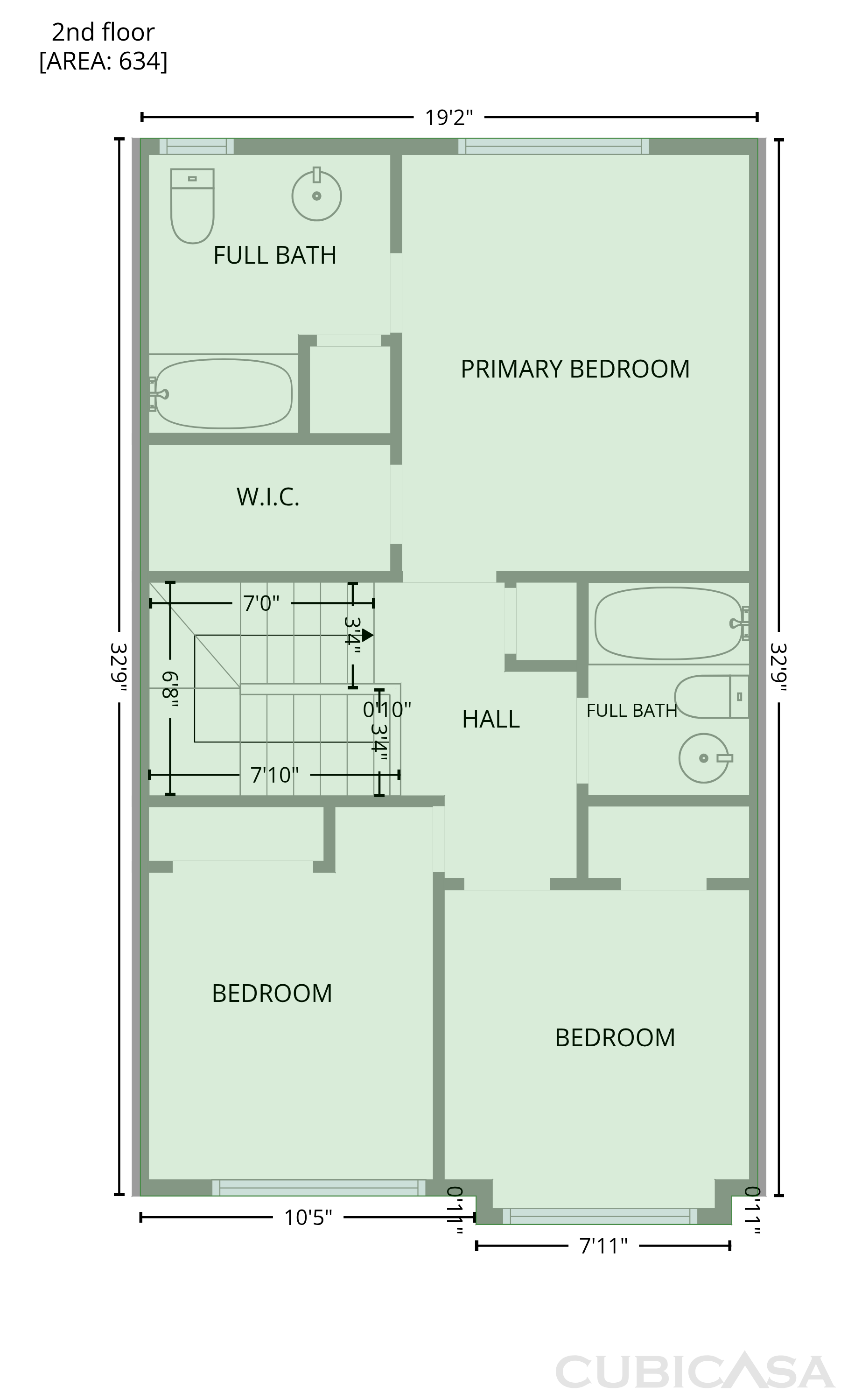 Second Floor of 112 Taylor Cir, Goose Creek, SC
