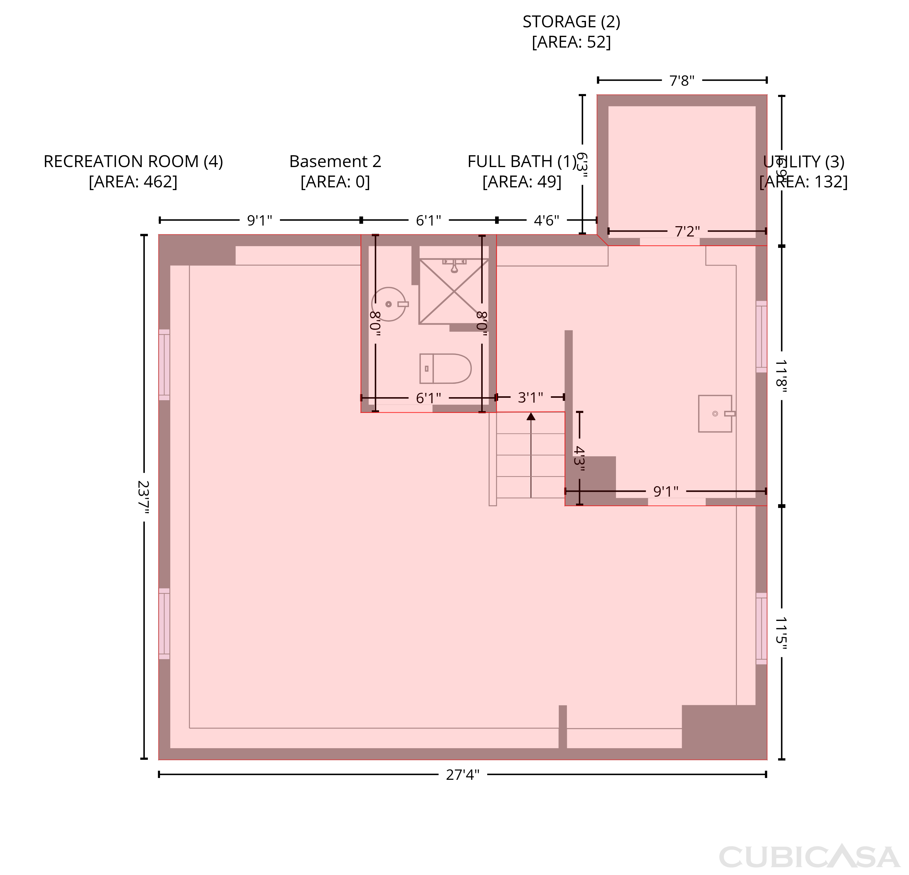 Main Floor of 6455 Norborne Ave, Dearborn Heights, MI