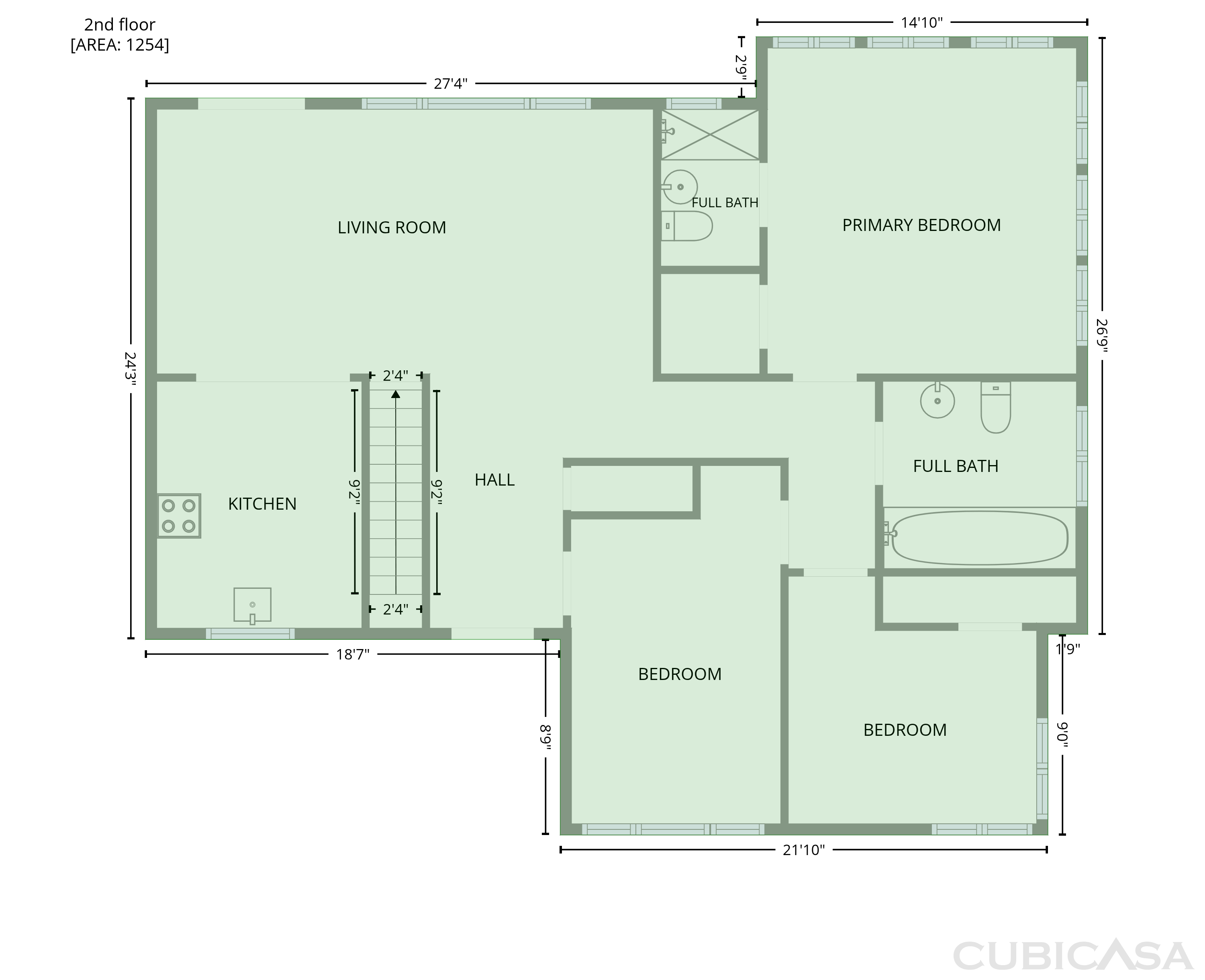 Second Floor of 410 Pekoe Ave, Durham, NC