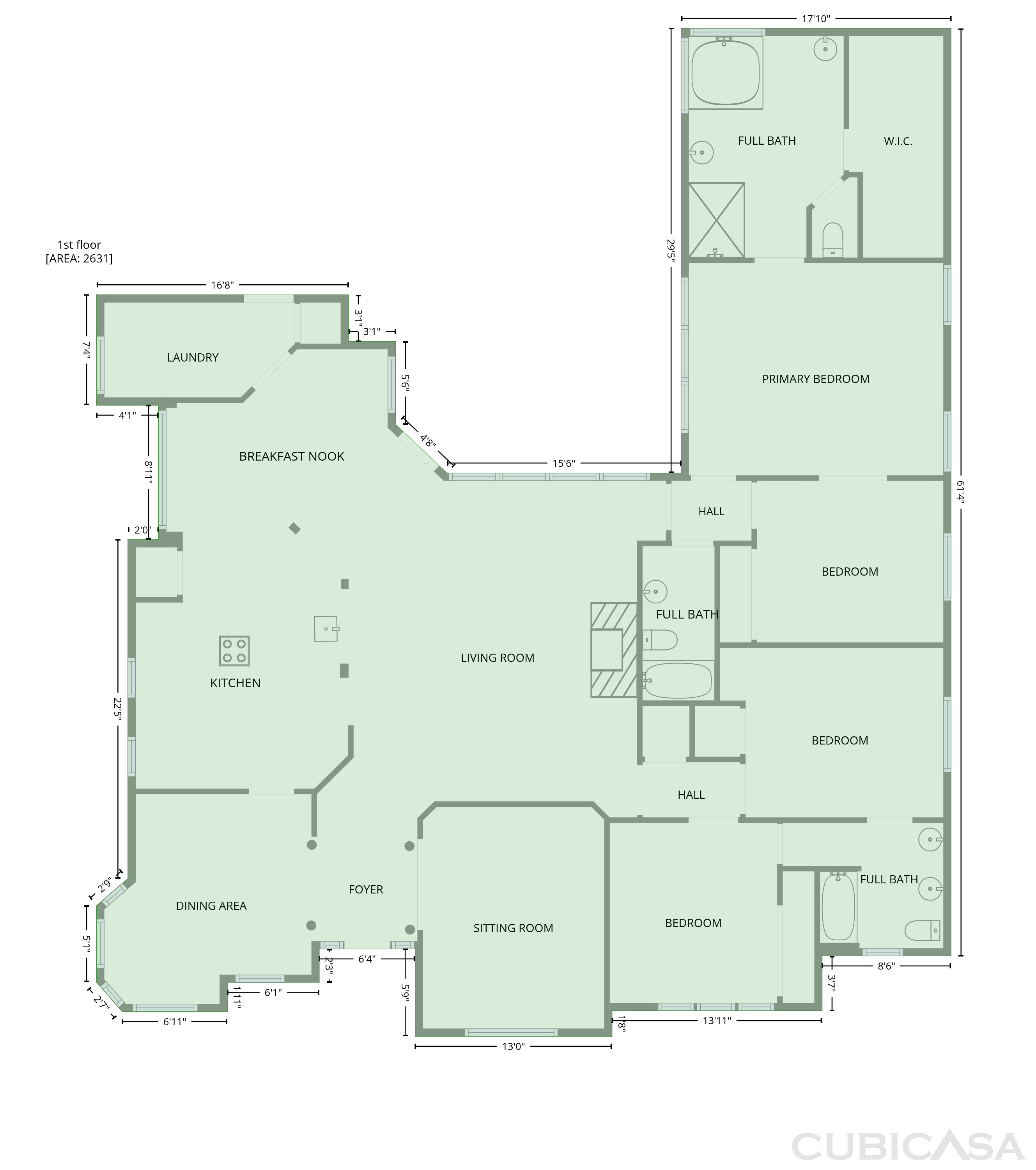 Main Floor of 3000 Candide Ln, McKinney, TX