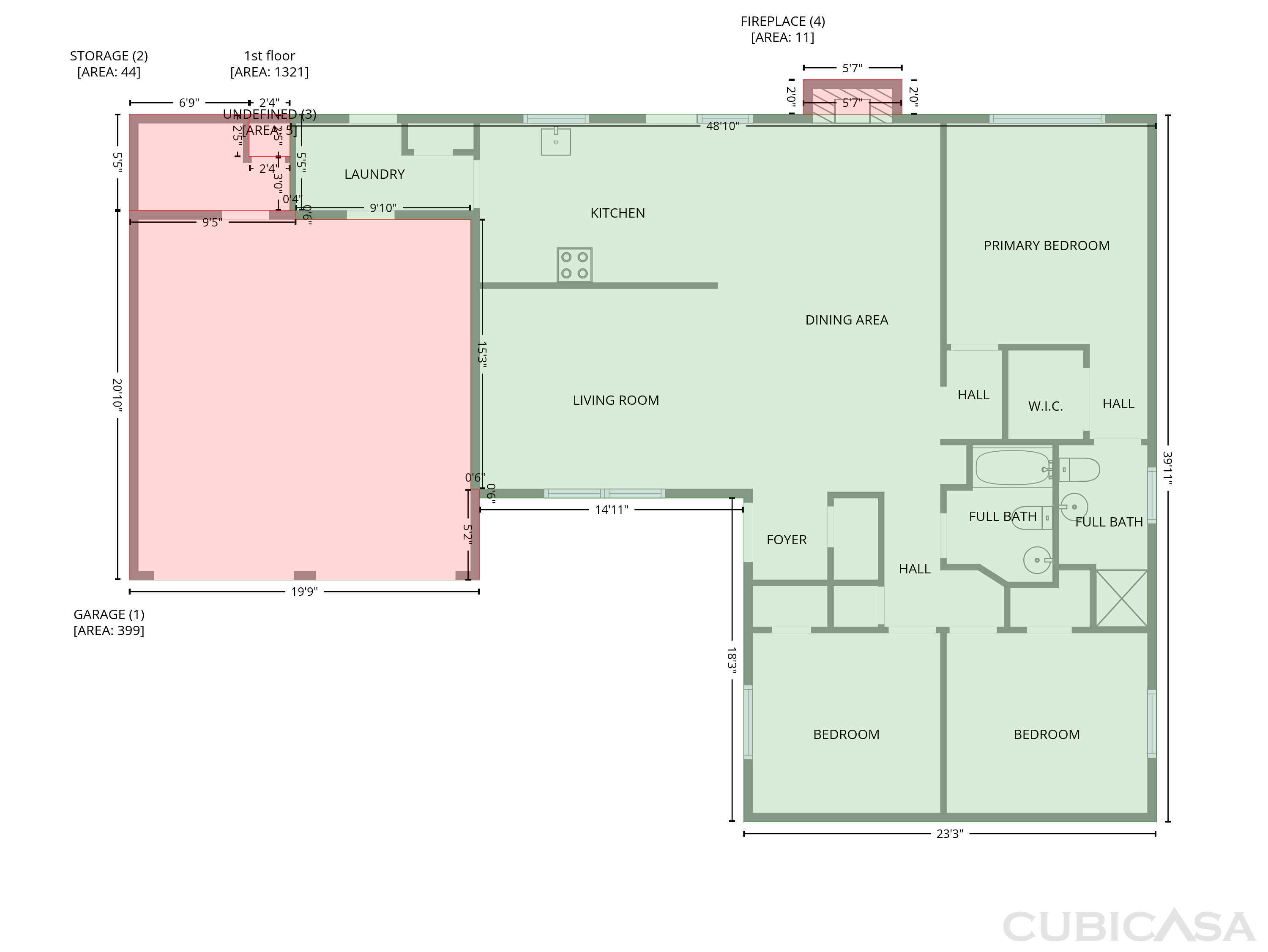 Main Floor of 2429 NW 109th St, Oklahoma City, OK