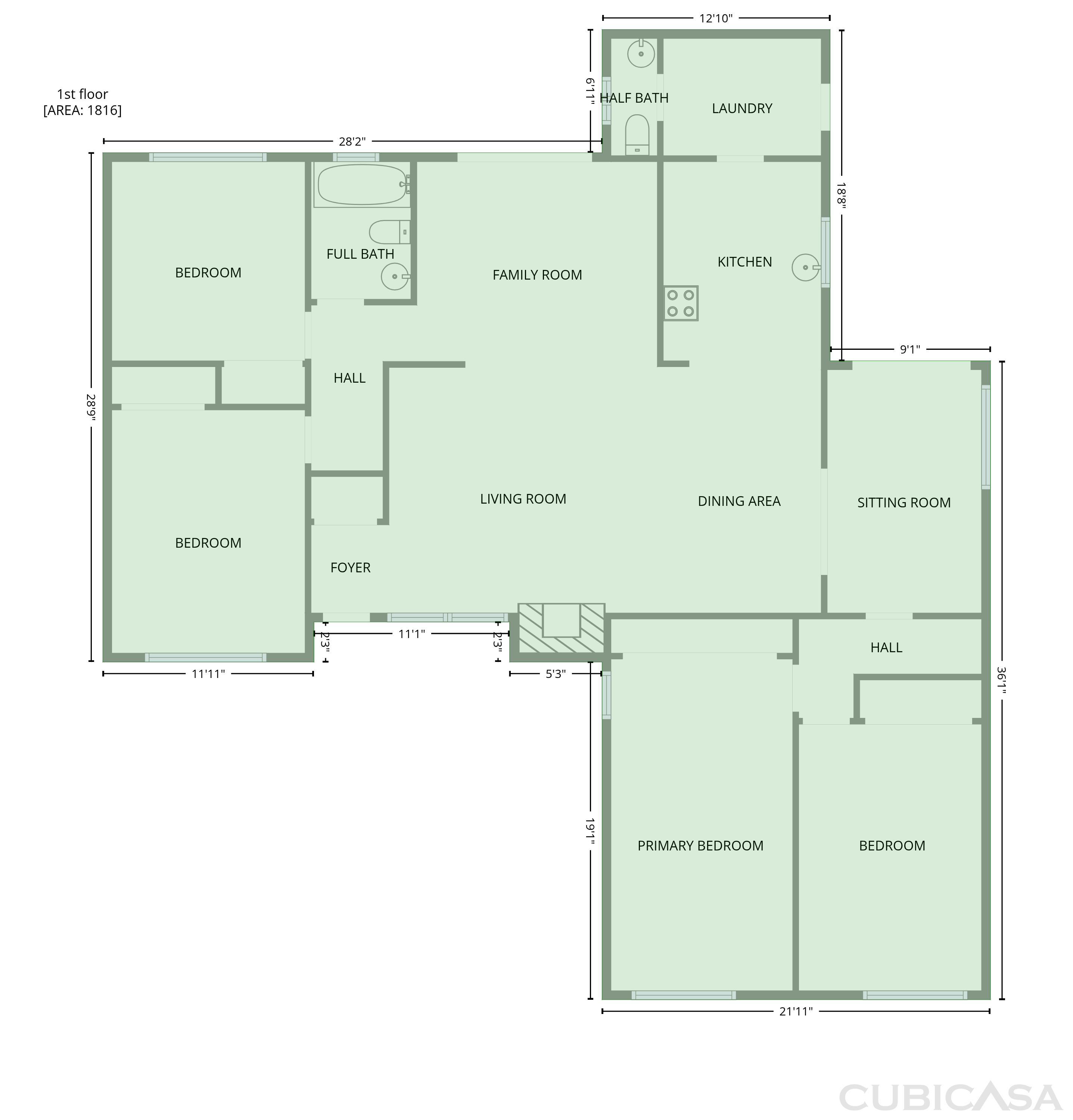 Main Floor of 209 Bryan Ave, Roseville, CA