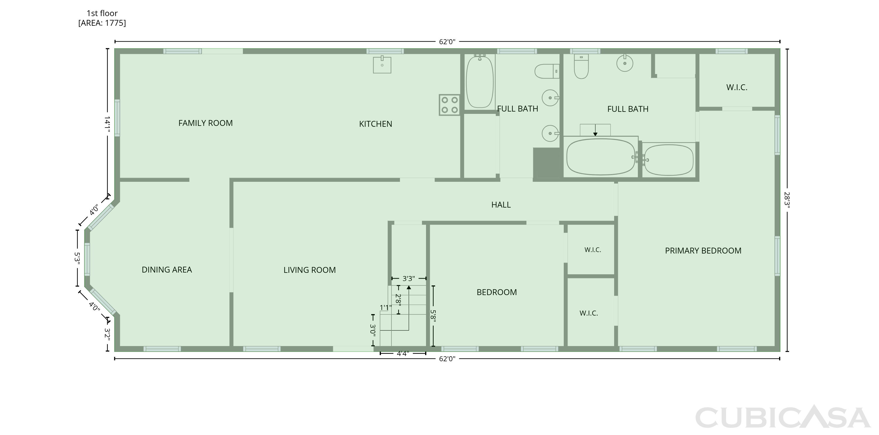Main Floor of 8663 Dog Branch Rd, Mount Pleasant, TN