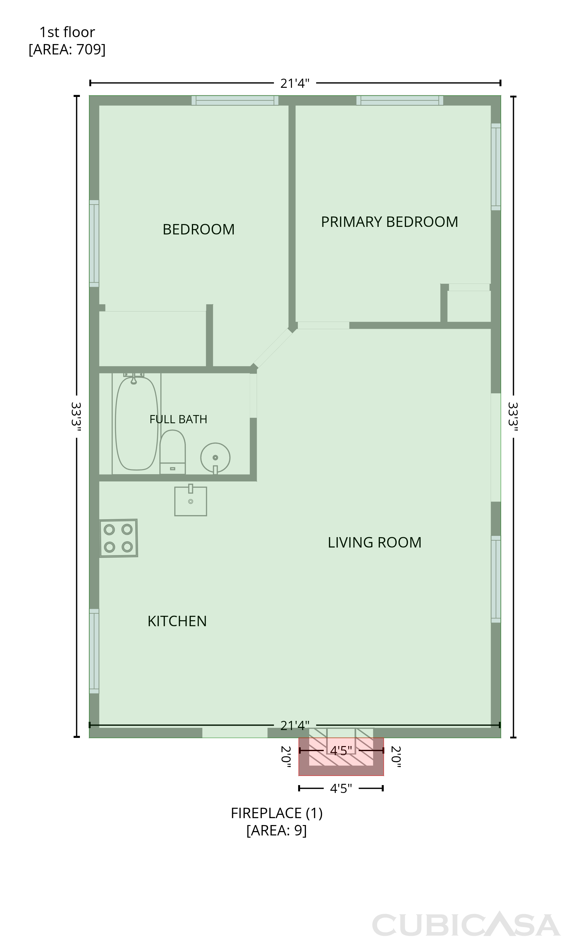 Main Floor of 816 Hilltop Ln, Mount Jackson, VA