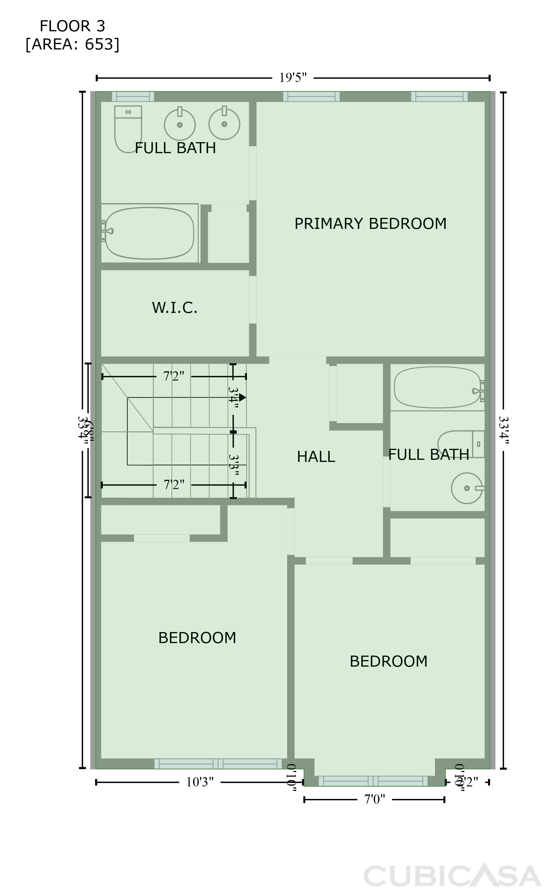 Third Floor of 3107 Falling Rock Ct, Charlotte, NC