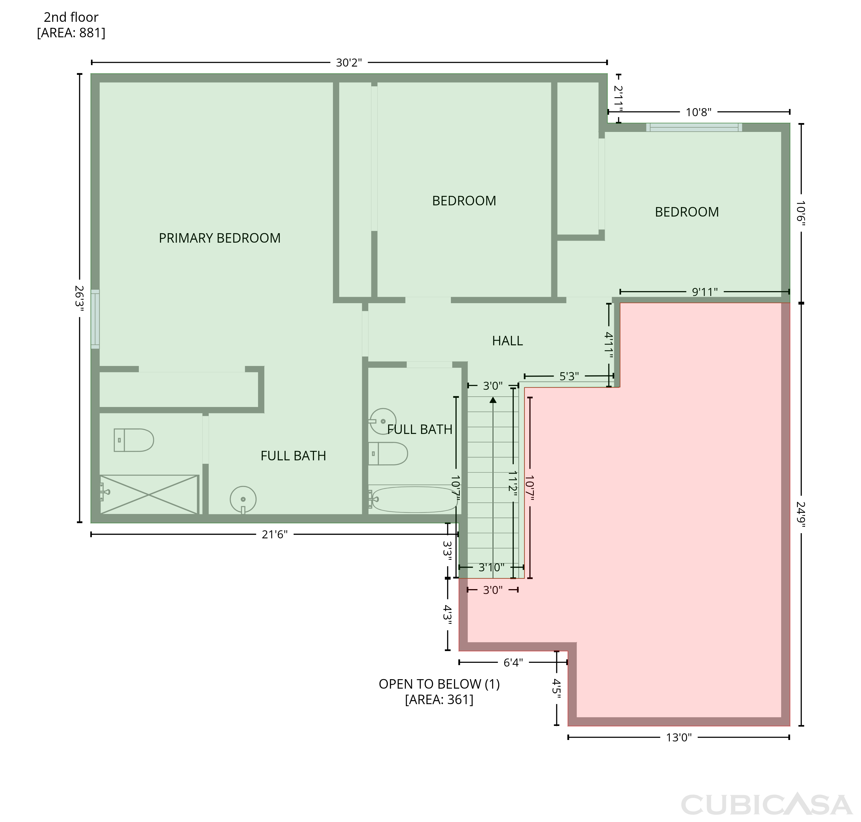 Second Floor of 28061 Virginia, Mission Viejo, CA