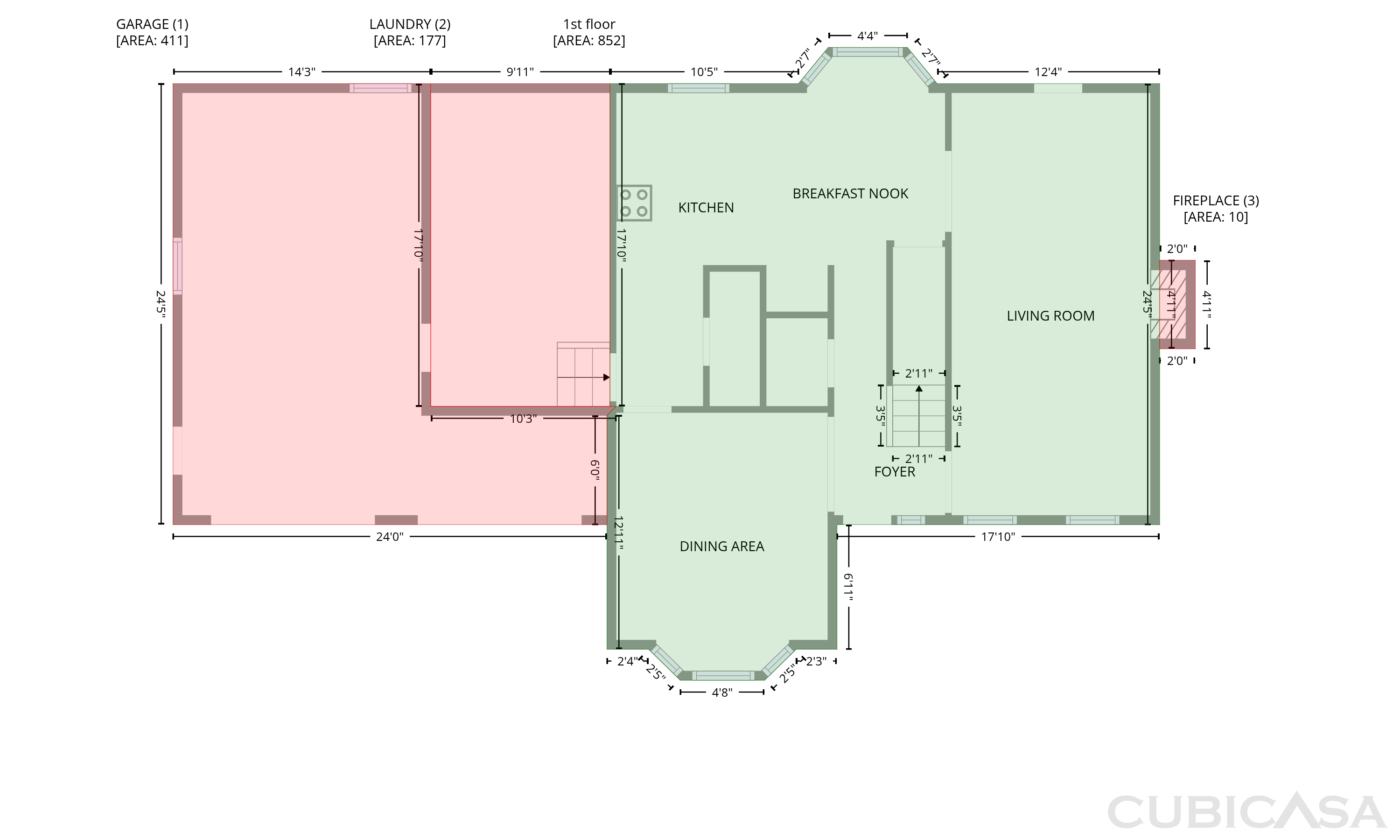 Main Floor of 255 Rocky Point Ct, Fuquay Varina, NC