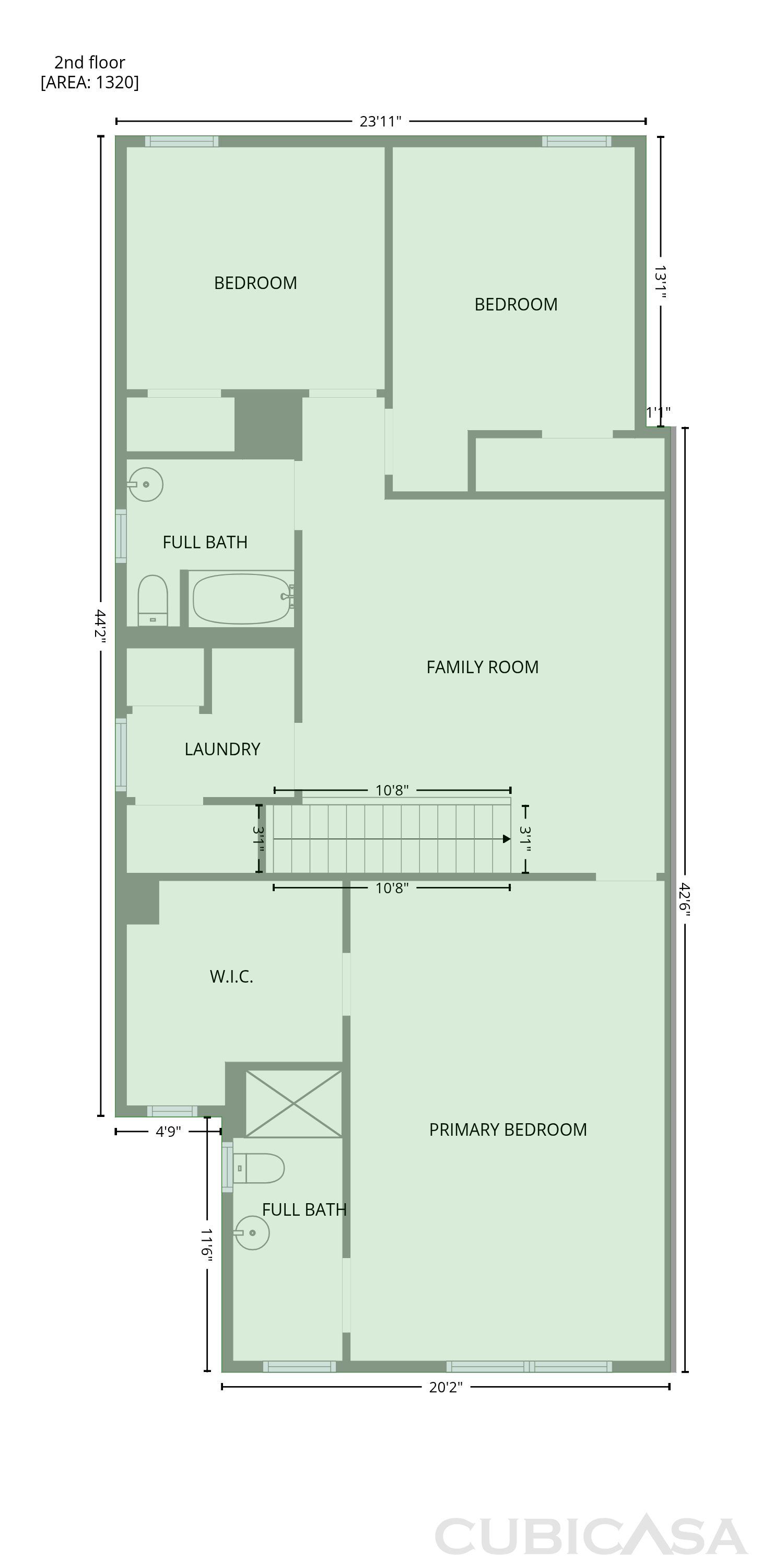 Second Floor of 4023 Aster Point Ct, Pfafftown, NC