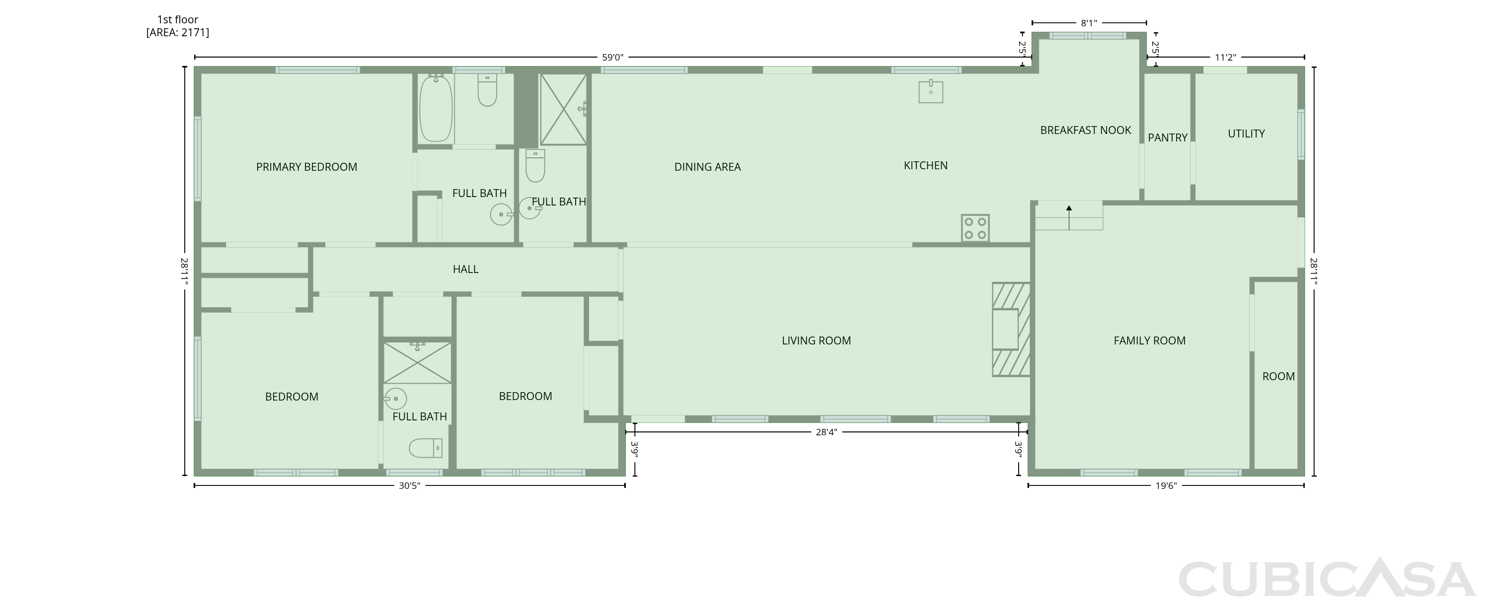Main Floor of 1017 Clacktown Rd, Winder, GA