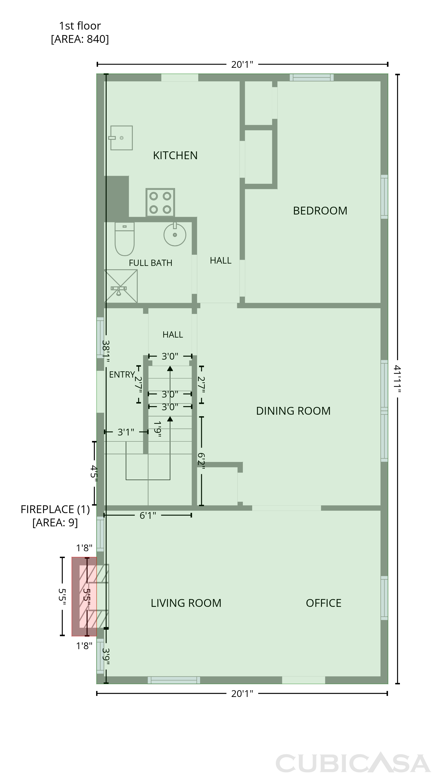 Second Floor of 4804 Greenlee Ave, Cincinnati, OH