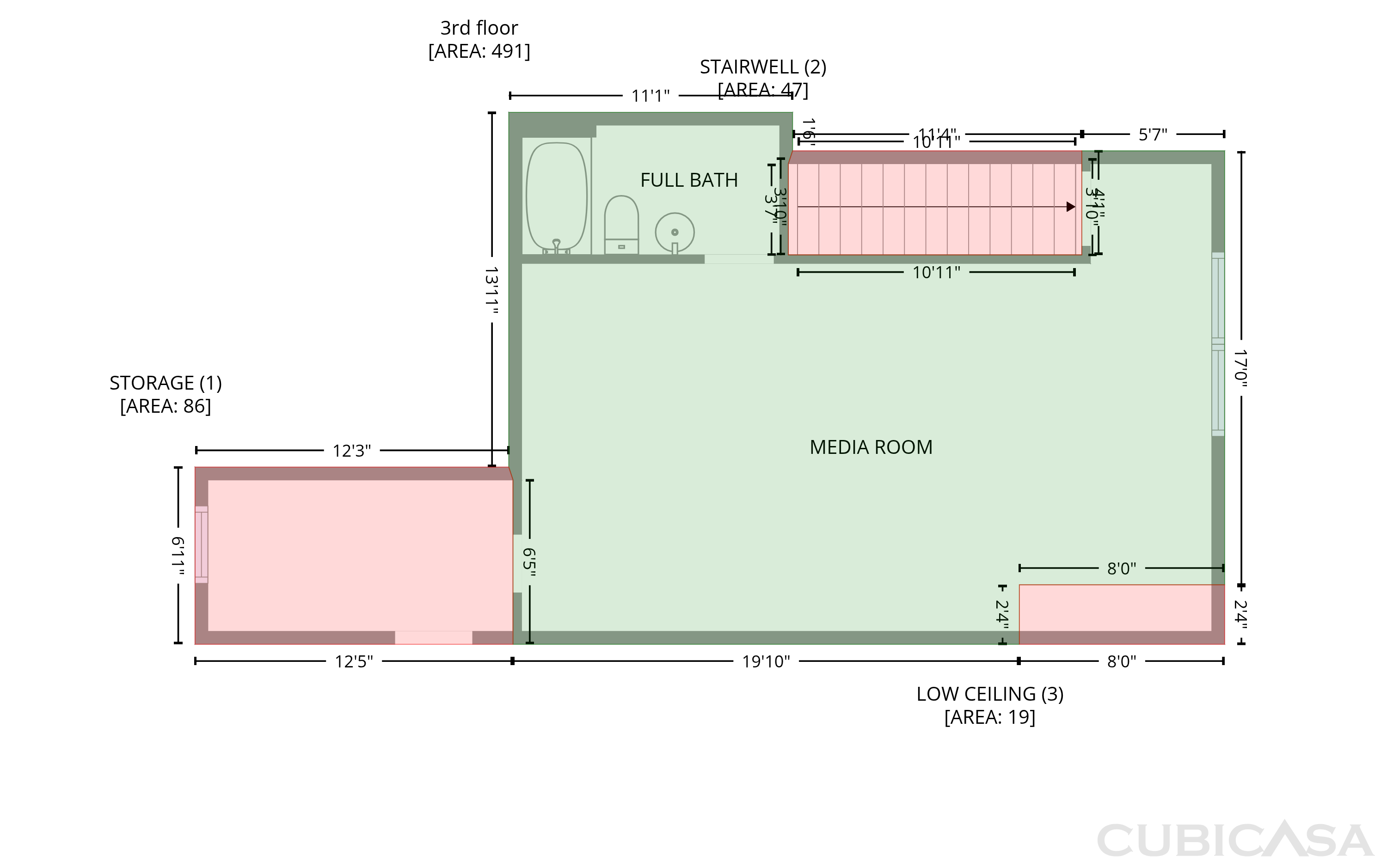 Third Floor of 9928 Daufuskie Dr, Charlotte, NC