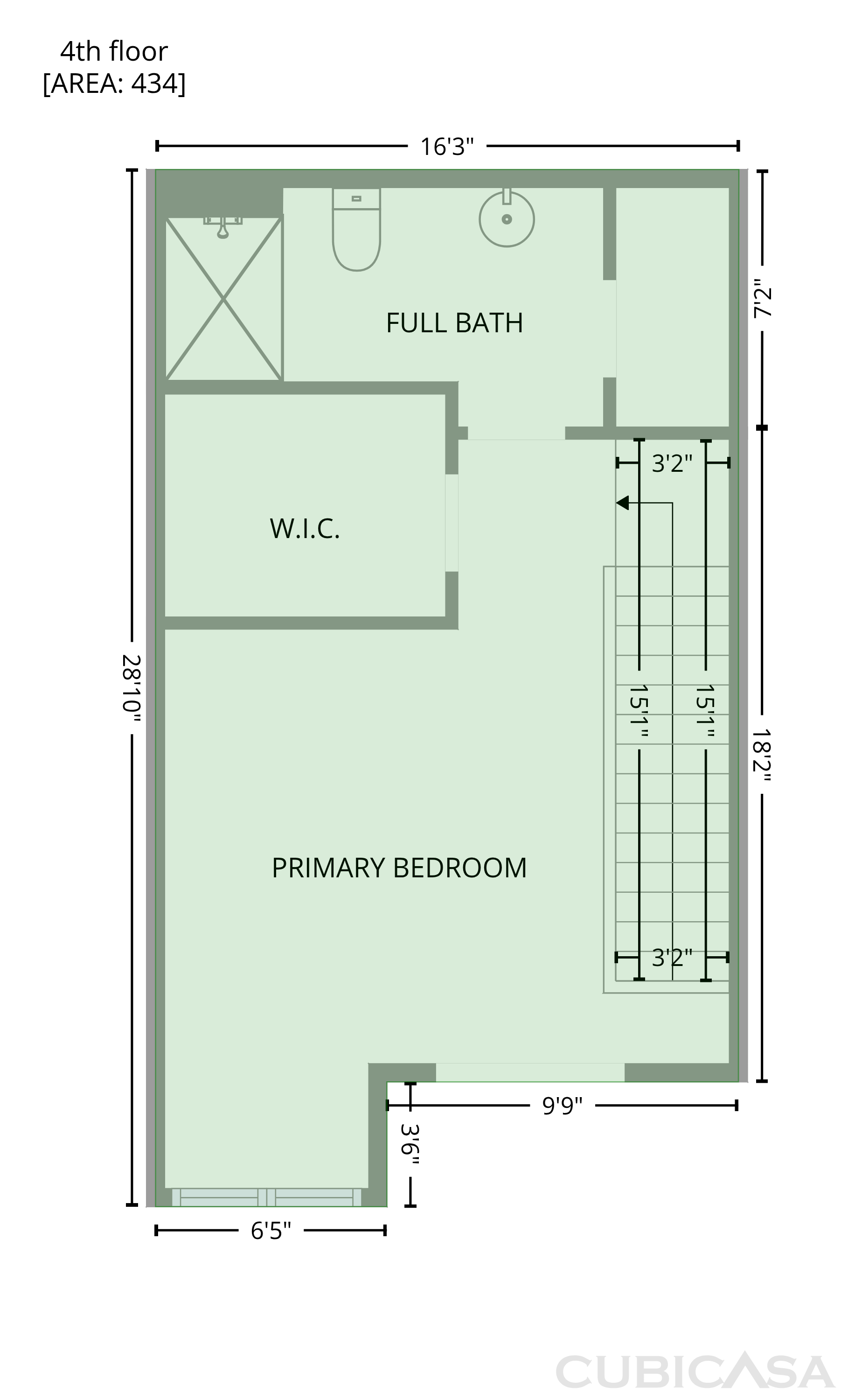 Floor 4 of 542 N McDowell St, Charlotte, NC