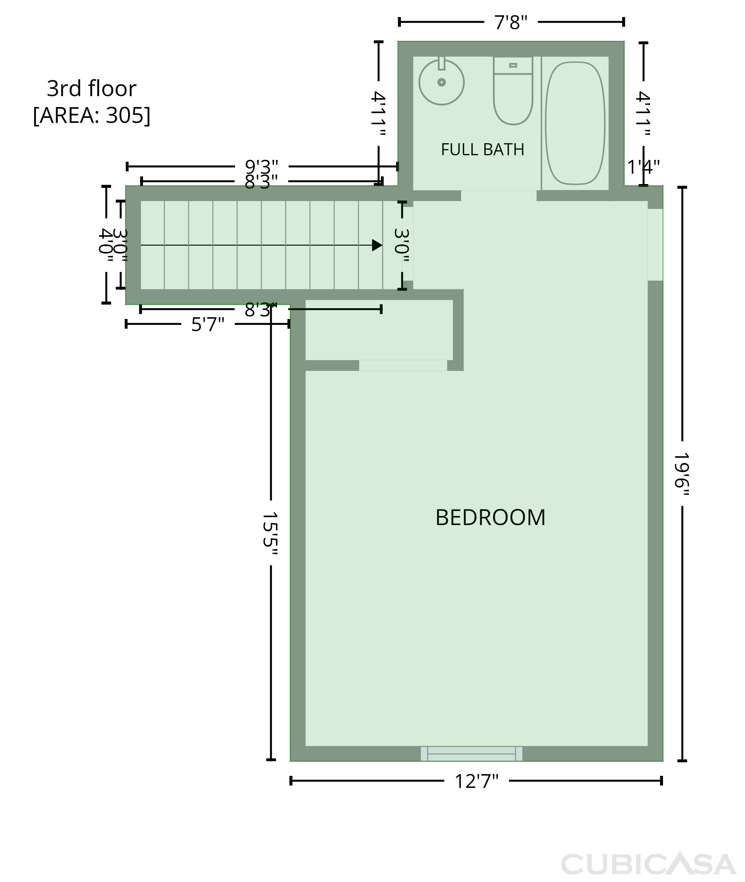 Third Floor of 3807 Ernie Dr, Charlotte, NC