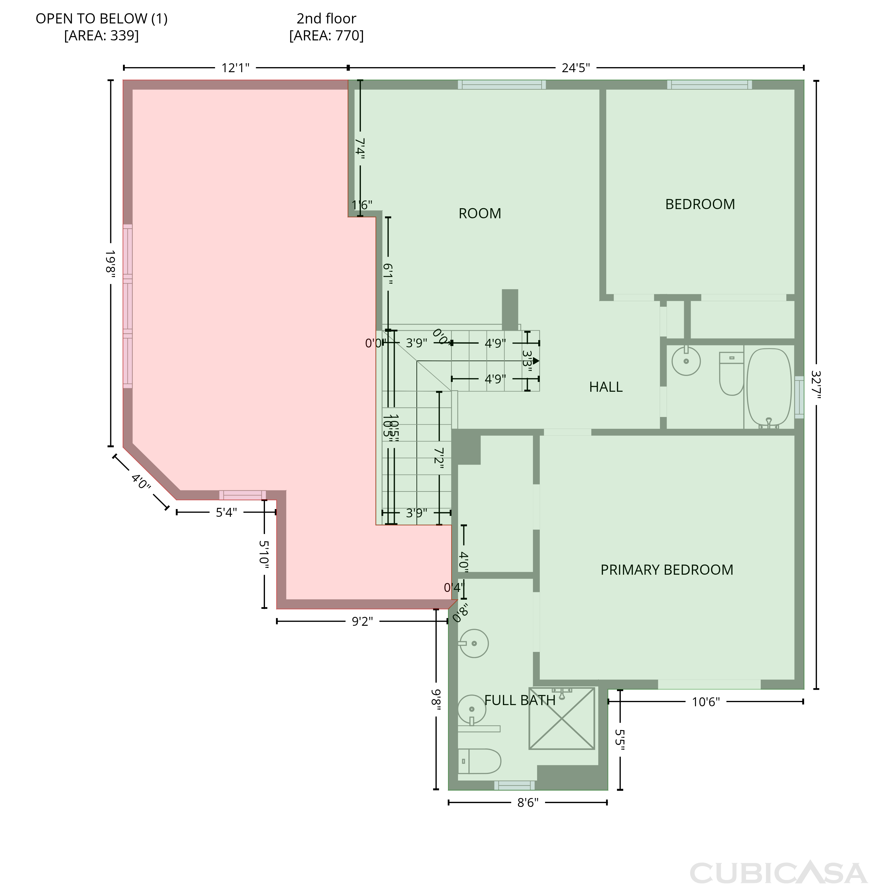 Second Floor of 5230 E Timrod St, Tucson, AZ