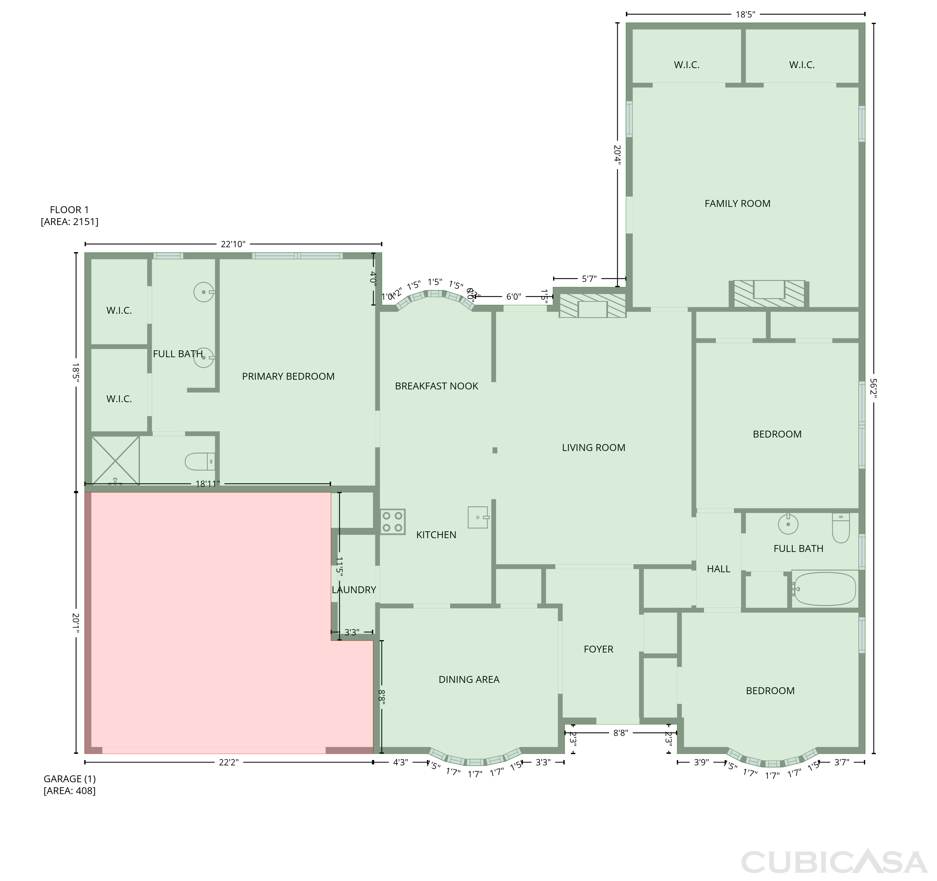 Main Floor of 5310 Firewood Dr, Arlington, TX