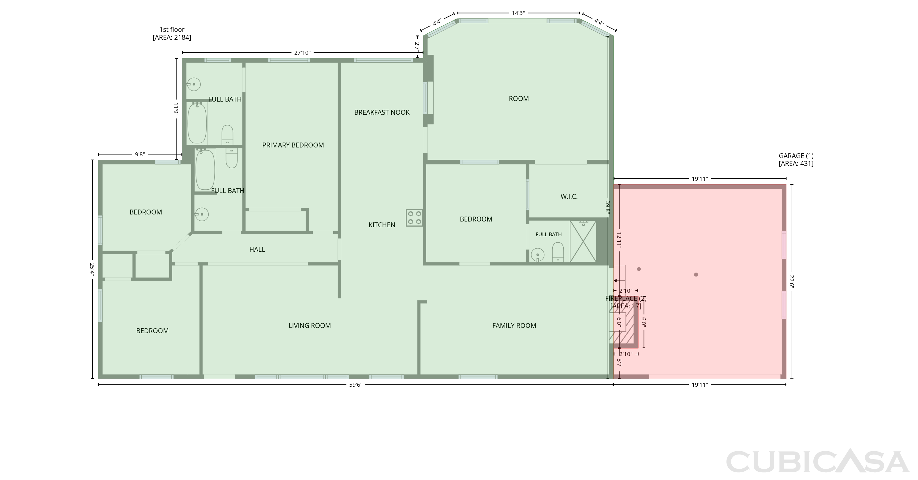 Main Floor of 220 Haywood Ln, Nashville, TN