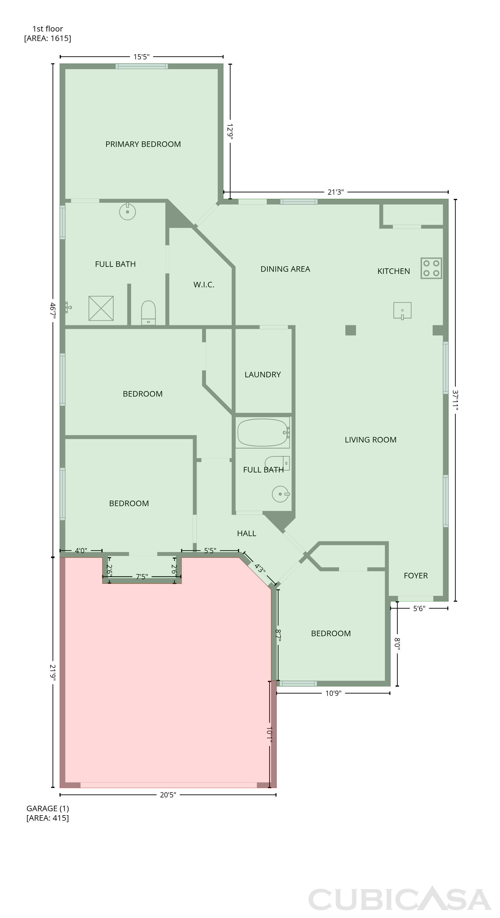 Main Floor of 7508 Star Harbor Dr, Corpus Christi, TX