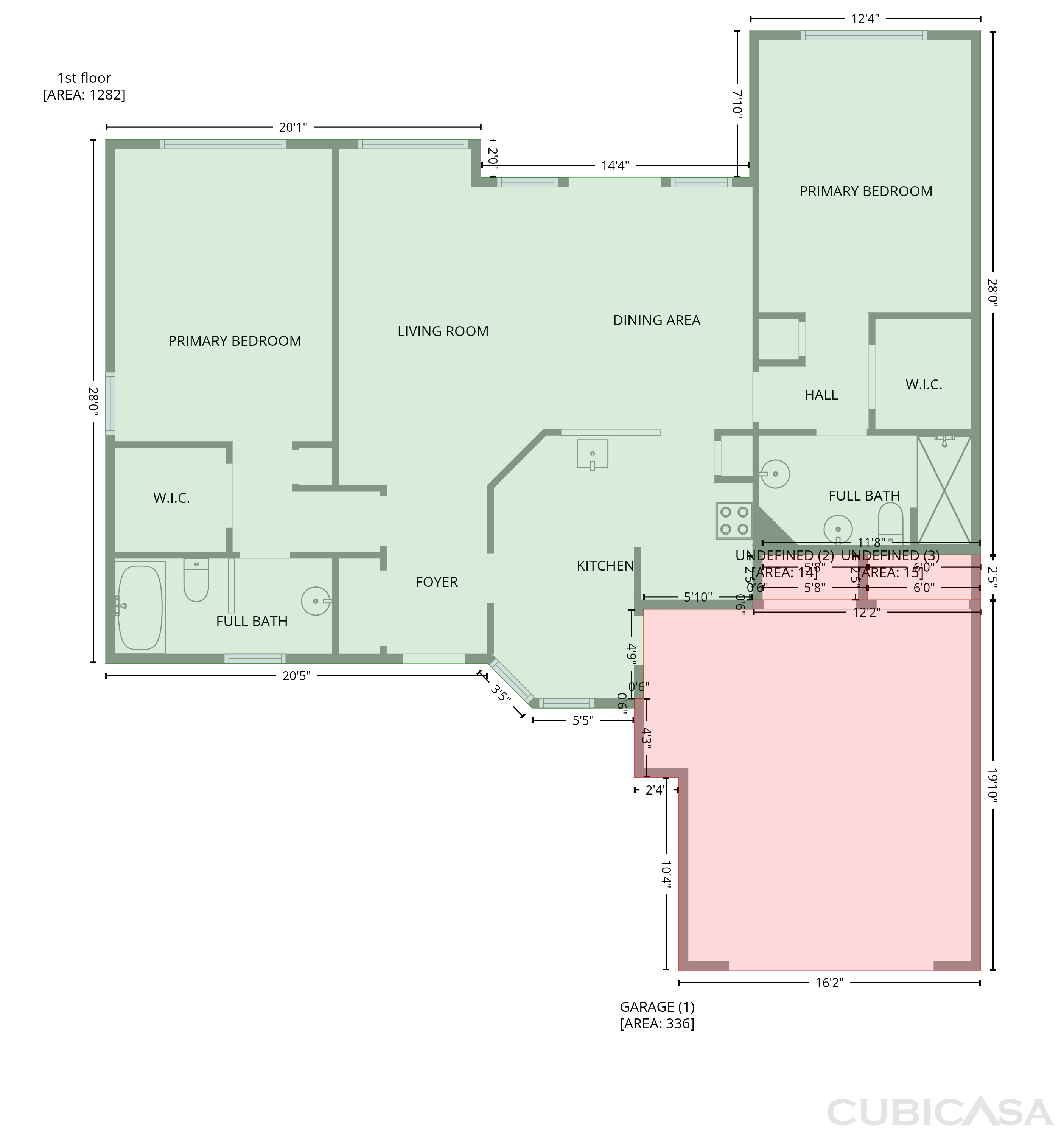Main Floor of 1610 N Dalary Pt, Crystal River, FL