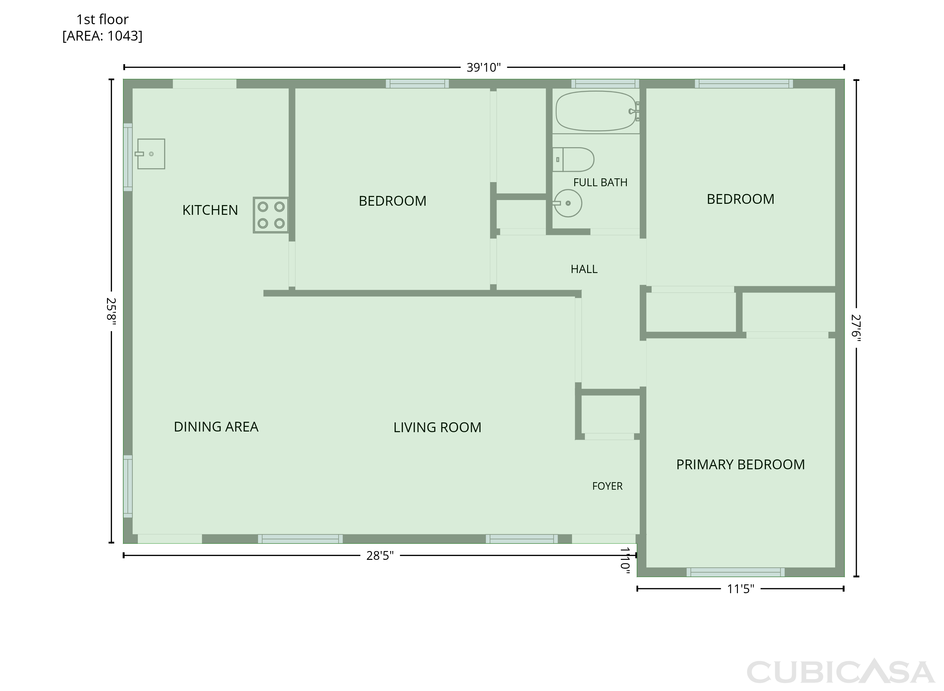 Main Floor of 10605 Olson Dr, Rancho Cordova, CA