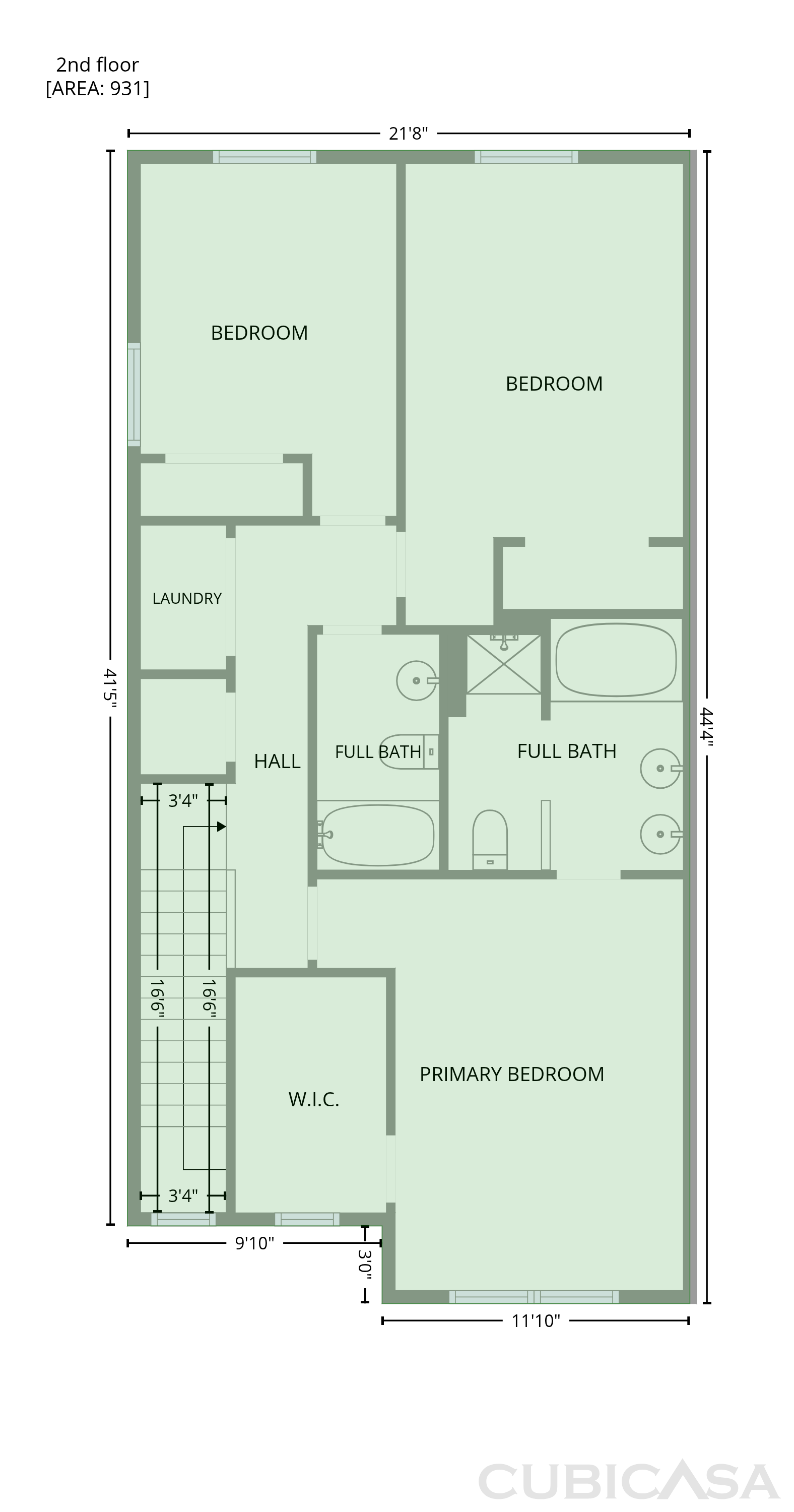 Second Floor of 465 Lantern Wood Dr, Scottdale, GA
