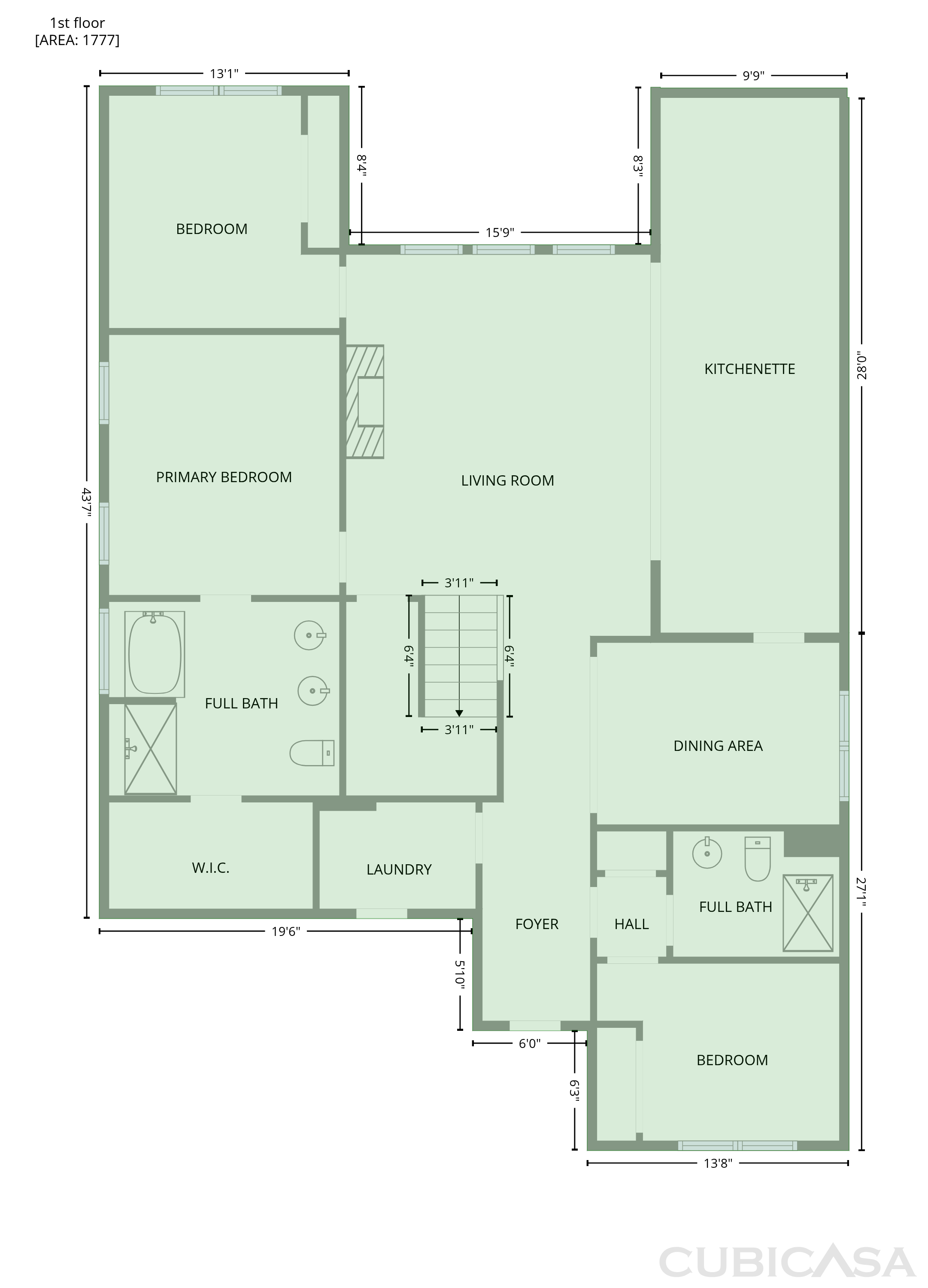 Main Floor of 604 Rockbank Loop, Wendell, NC