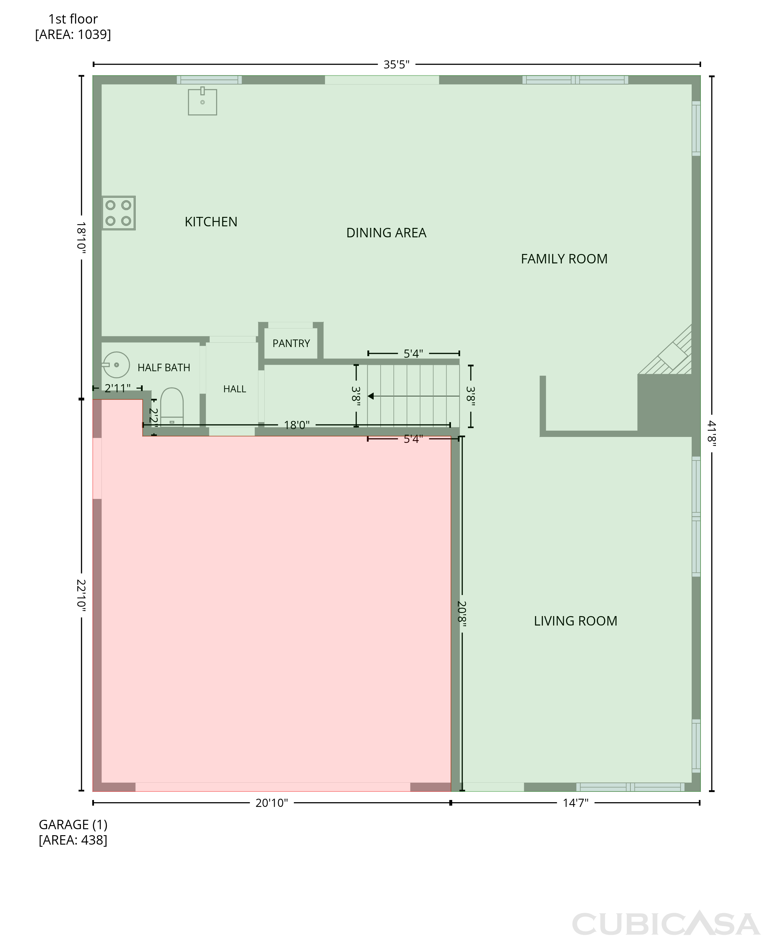 Main Floor of 37601 Ficus Ct, Palmdale, CA