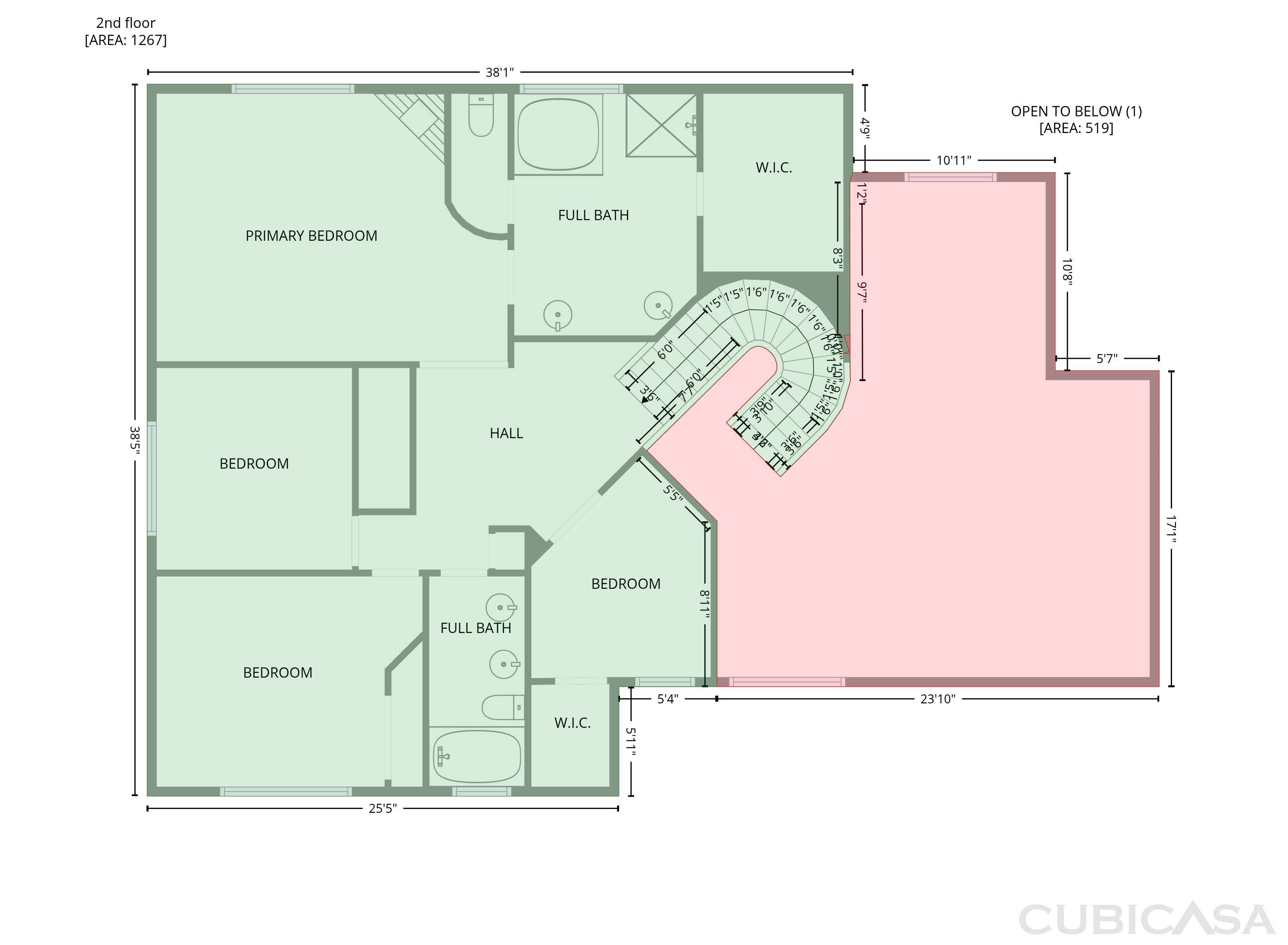 Second Floor of 2624 Ohio Ct, Las Vegas, NV