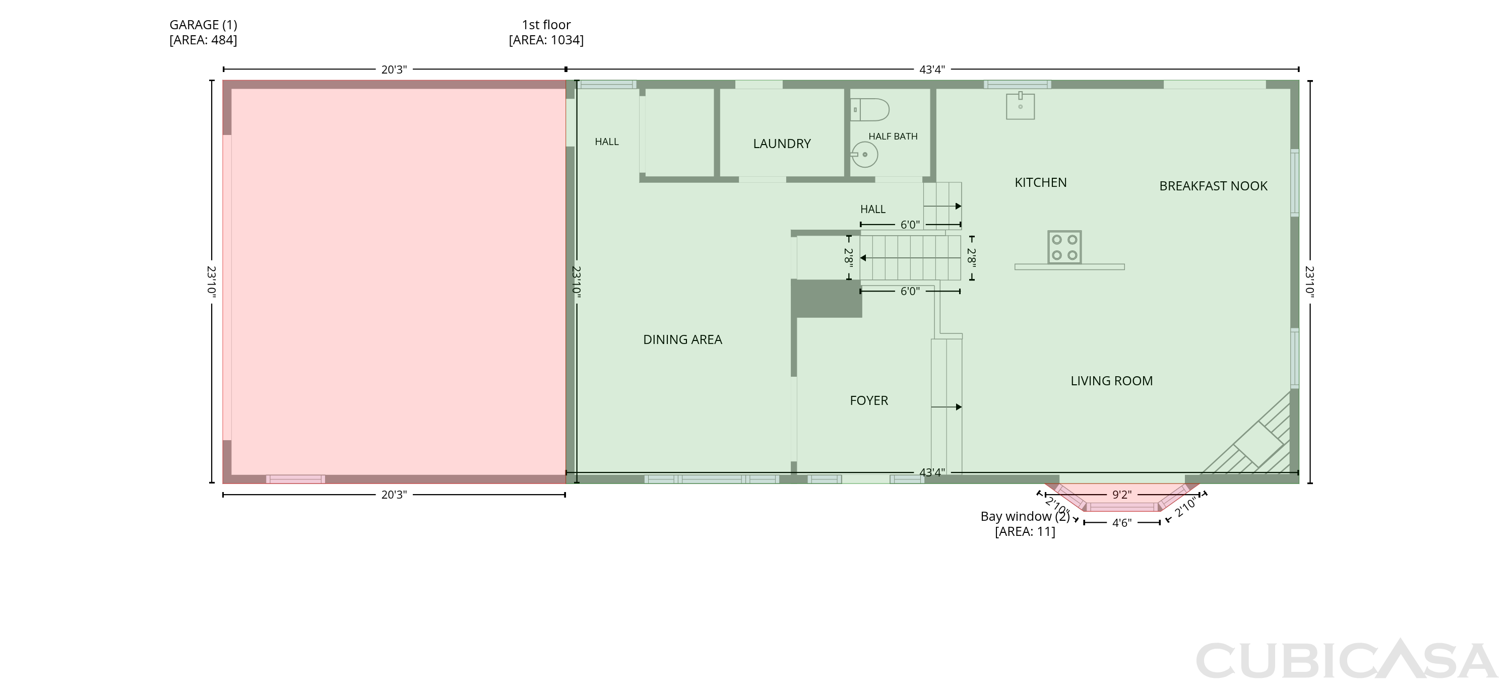 Main Floor of 522 Glen Cannon Dr, Pisgah Forest, NC