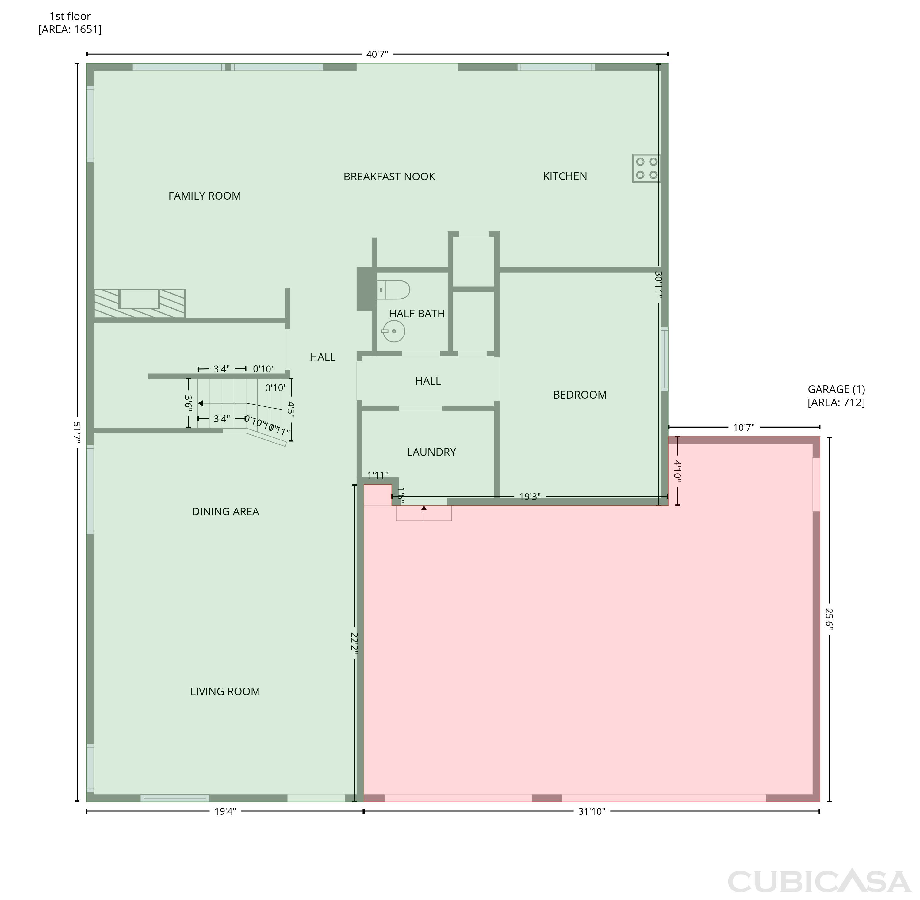 Main Floor of 22017 Sunrise View Pl, Santa Clarita, CA